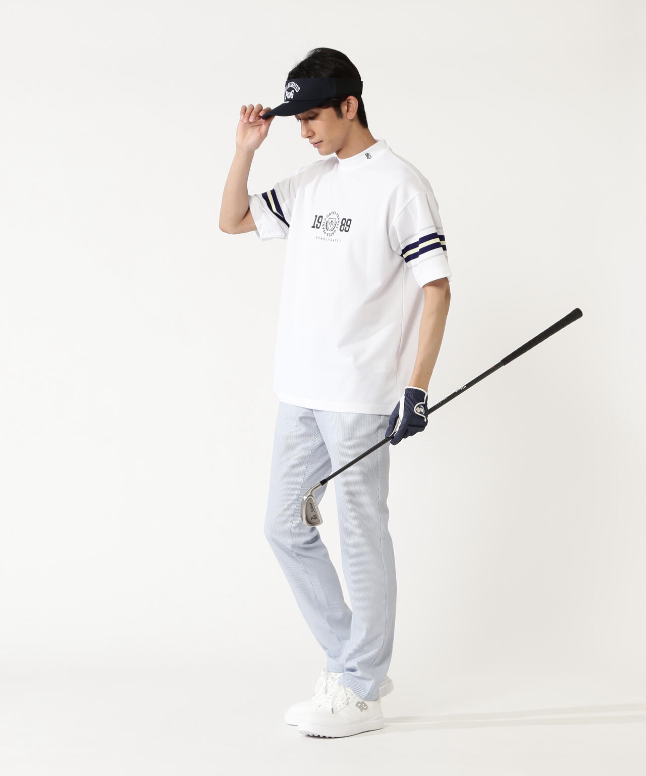H:182cm/C:93/W:77/H:91 着用サイズ:5