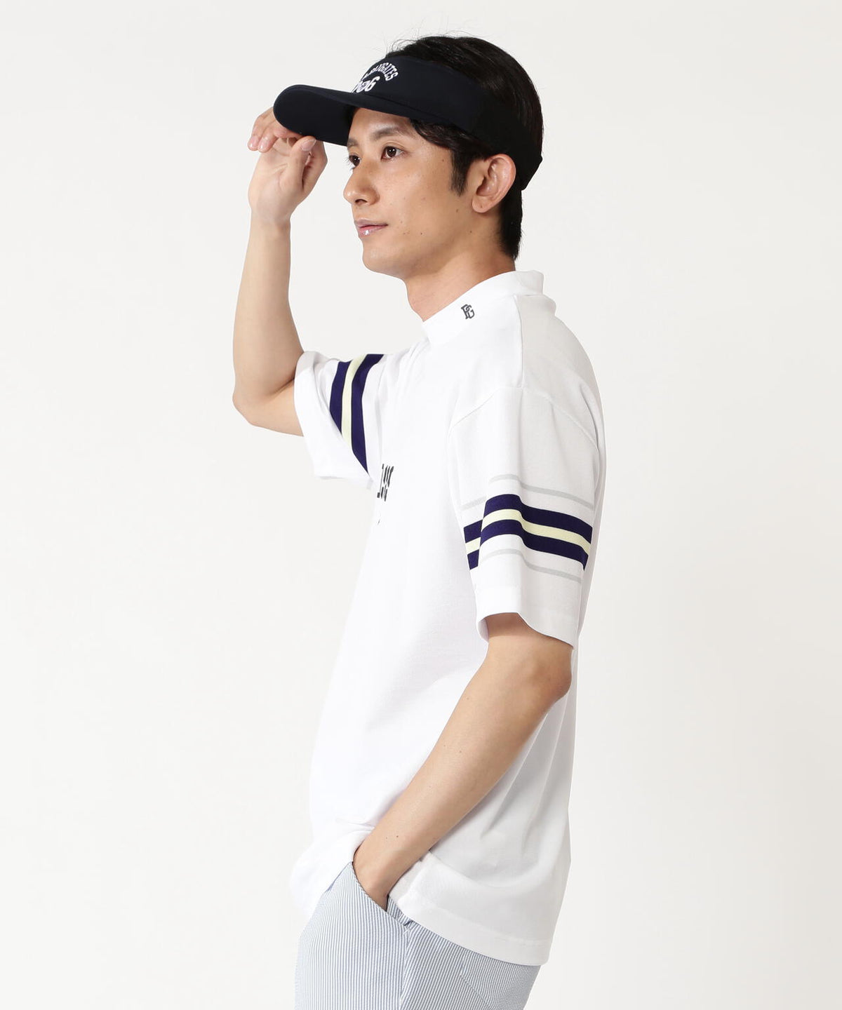 H:182cm/C:93/W:77/H:91 着用サイズ:5