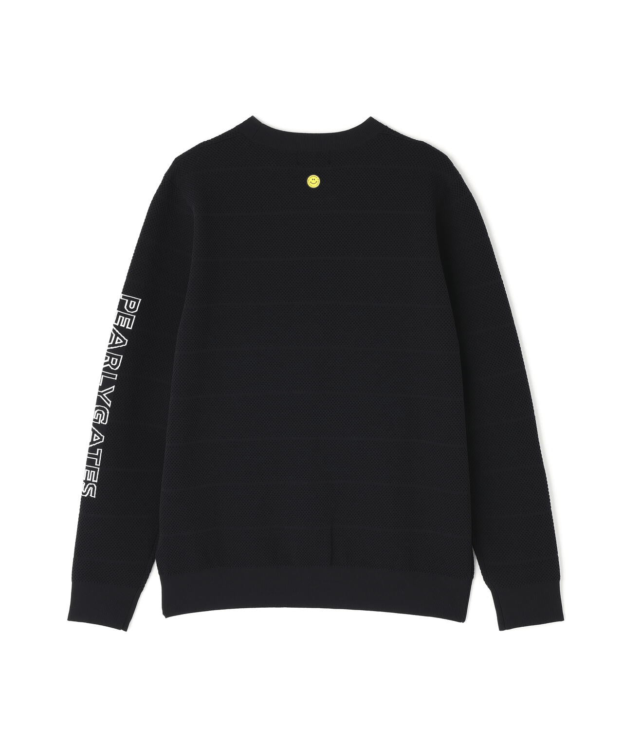 PG is PG ロゴジャガードクルーネックニットプルオーバー