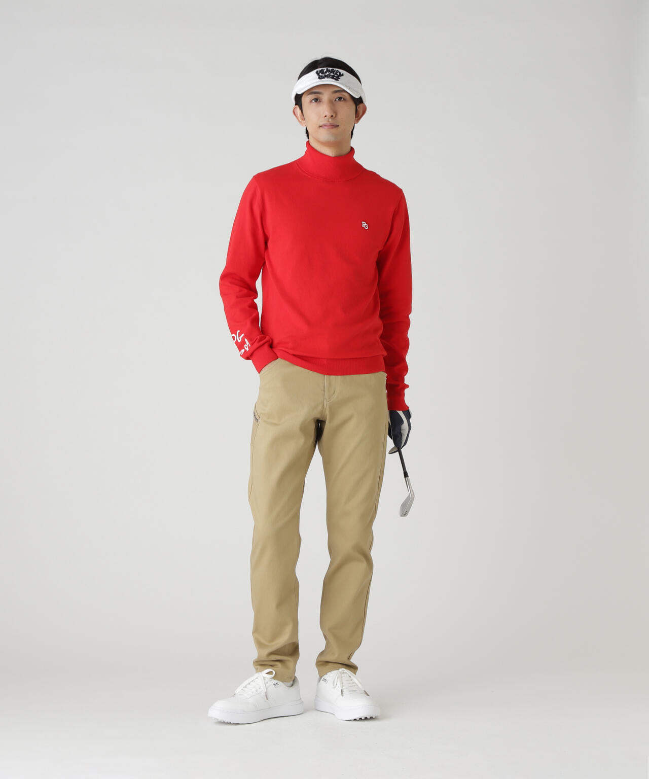 カシミヤタッチタートルネックニットプルオーバー