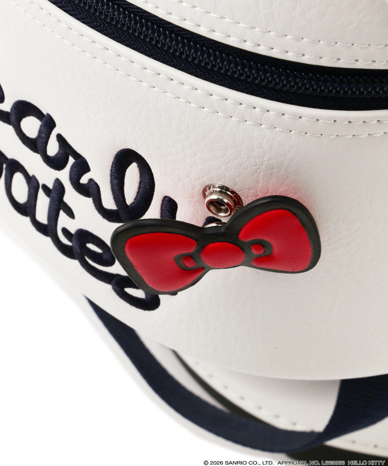 【Hello Kitty×PEARLY GATES】合皮キャディバッグ (46インチ対応) (UNISEX)