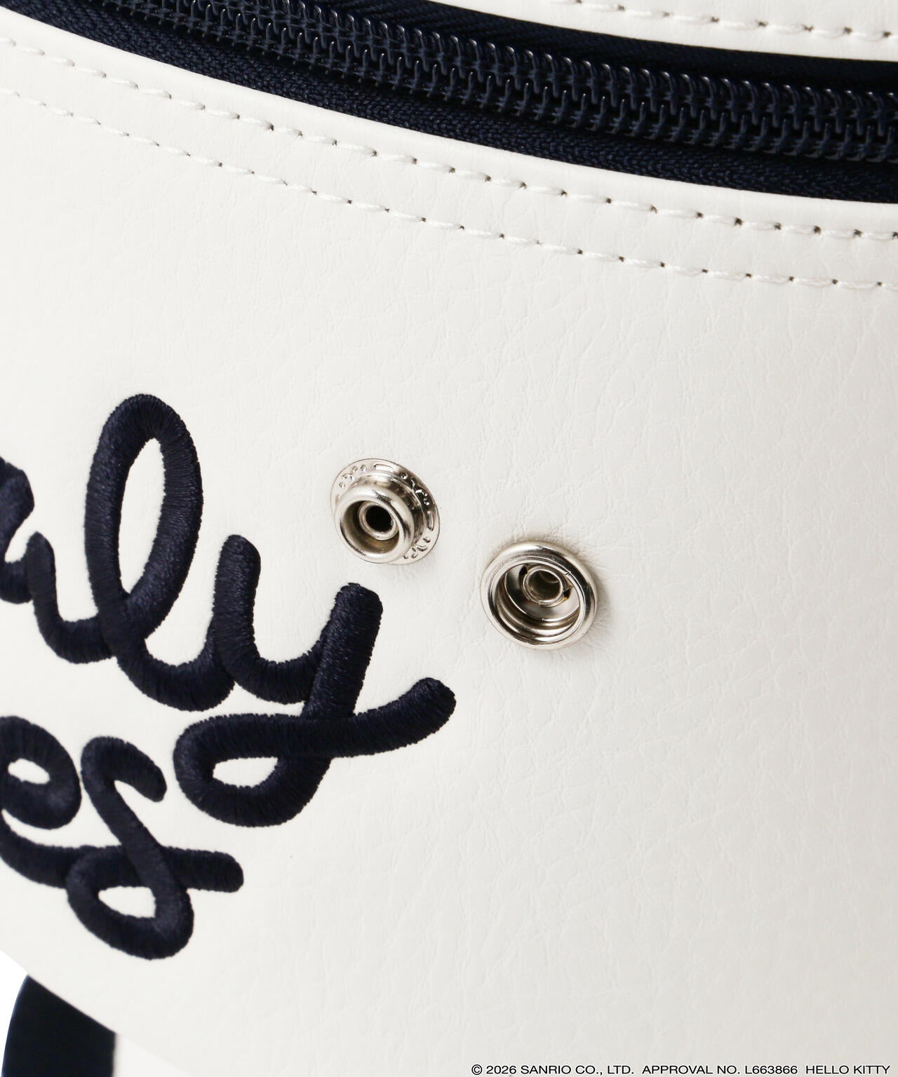 【Hello Kitty×PEARLY GATES】合皮キャディバッグ (46インチ対応) (UNISEX)