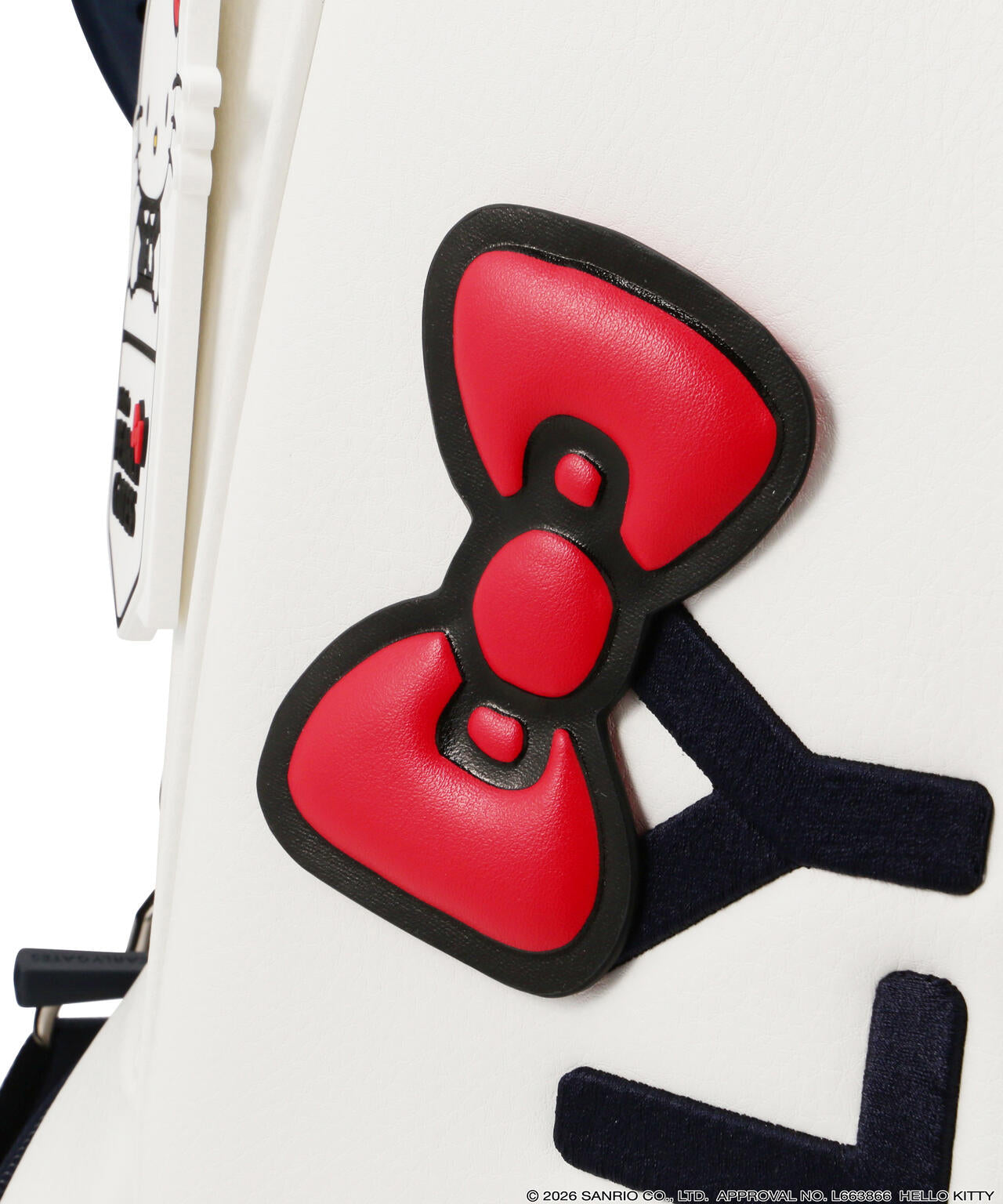 【Hello Kitty×PEARLY GATES】合皮キャディバッグ (46インチ対応) (UNISEX)