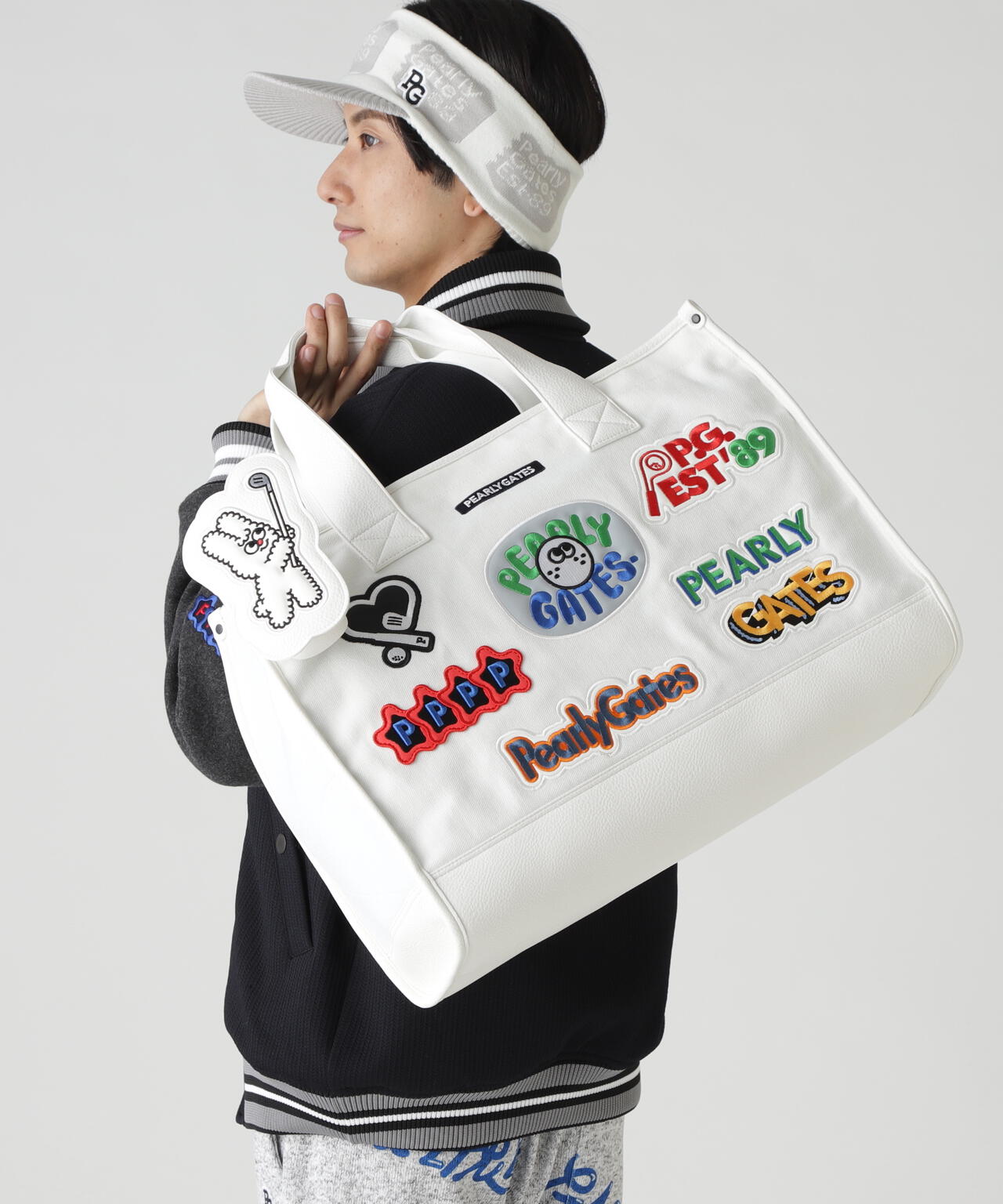 ロゴワッペンロッカーバッグ (UNISEX)