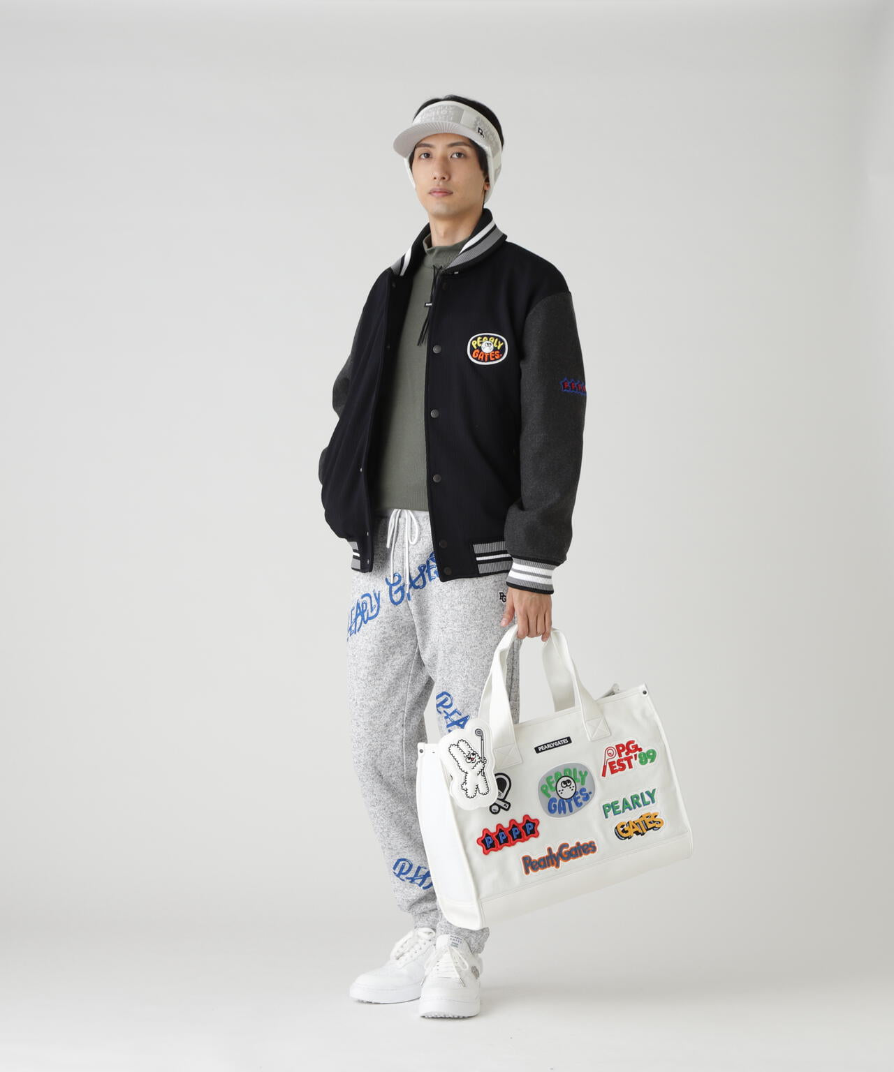 ロゴワッペンロッカーバッグ (UNISEX)