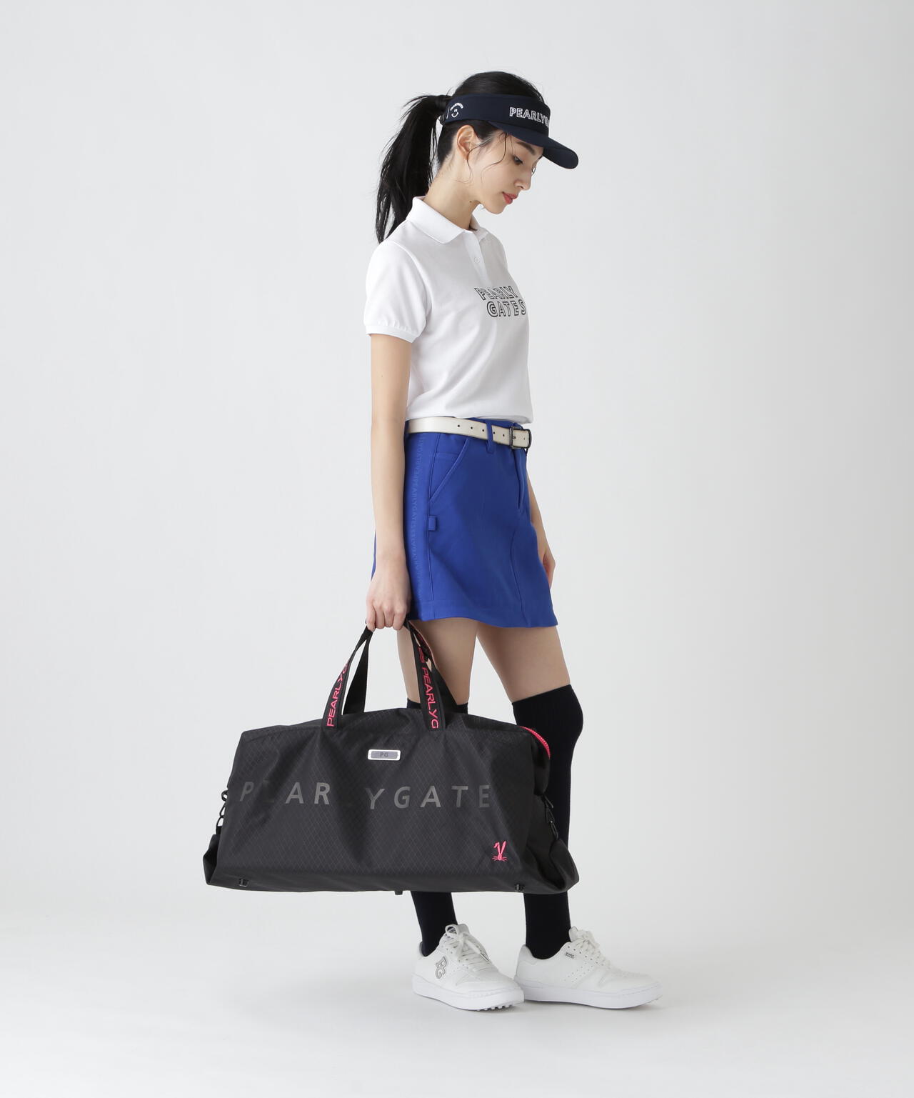 アーガイル柄ロッカーバッグ (UNISEX)