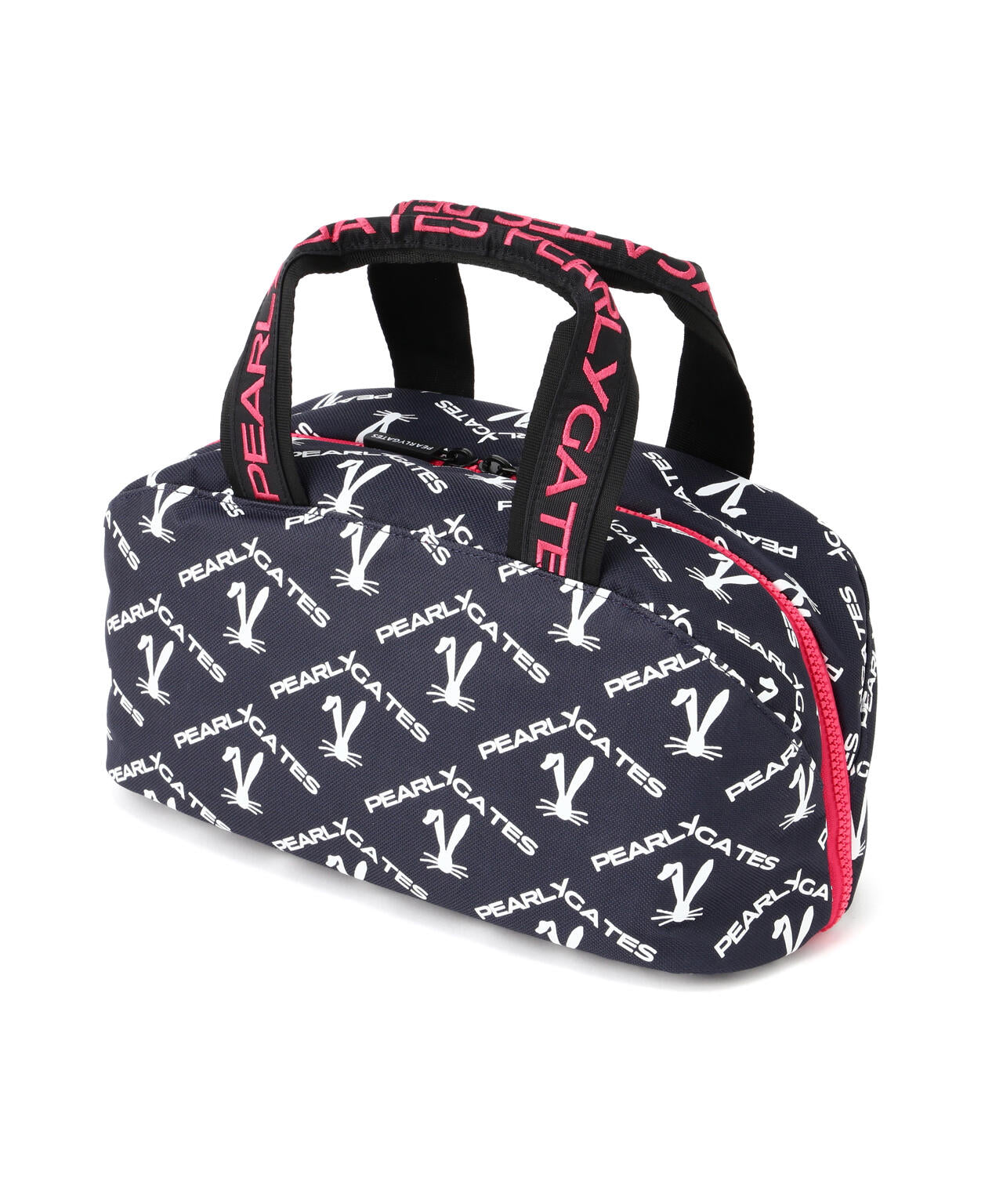 ロゴうさぎアーガイル柄カートバッグ (UNISEX)