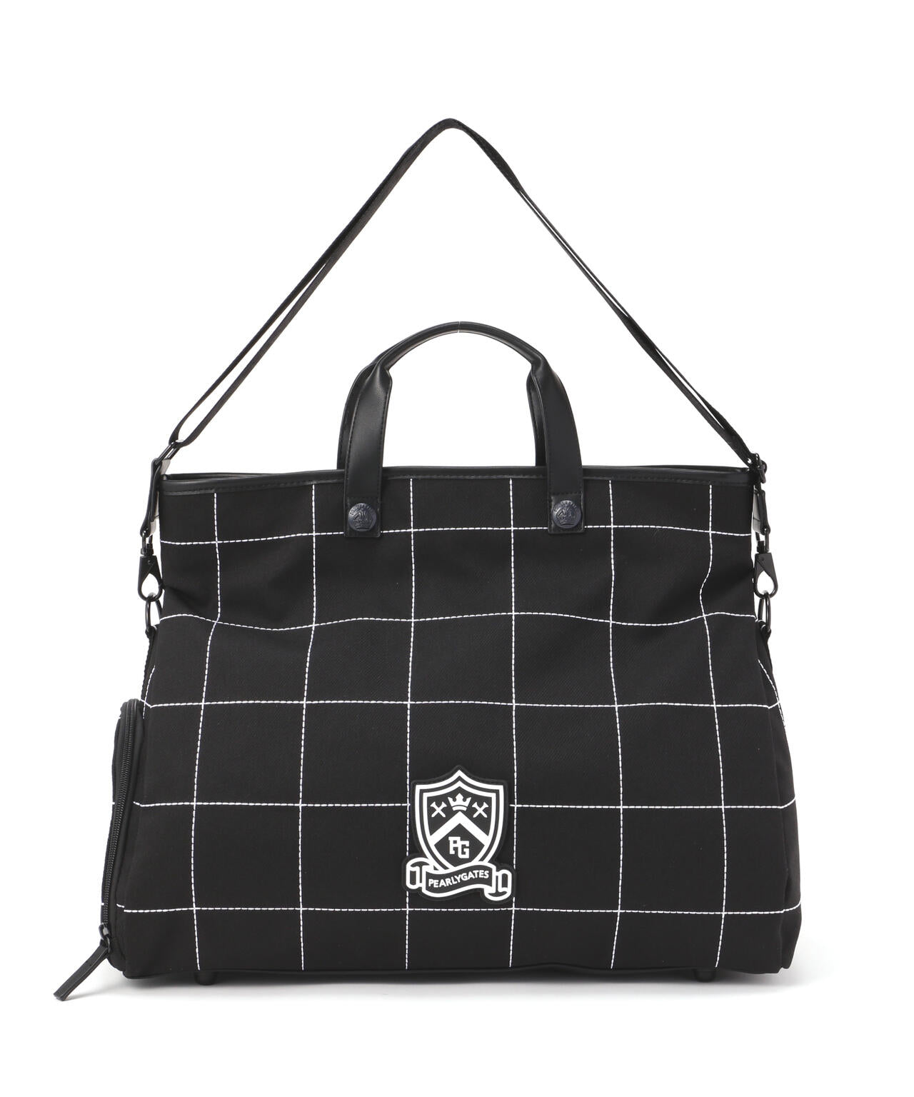 ウィンドペン柄ロッカーバッグ (UNISEX)