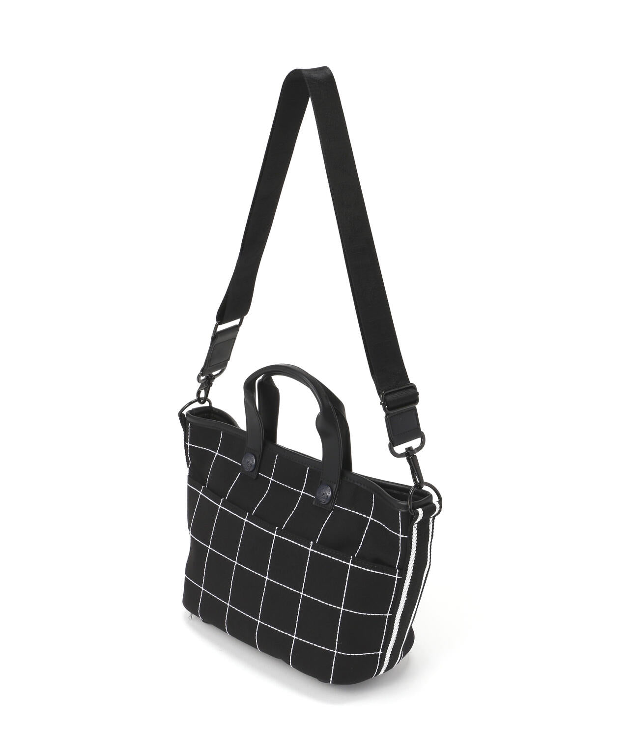 ウィンドペン柄カートバッグ (UNISEX)