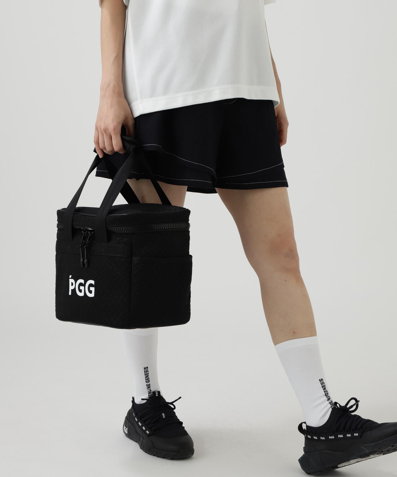 【PGG】【直営店舗&公式オンライン限定】WovenロゴCOOLER BAG (UNISEX)