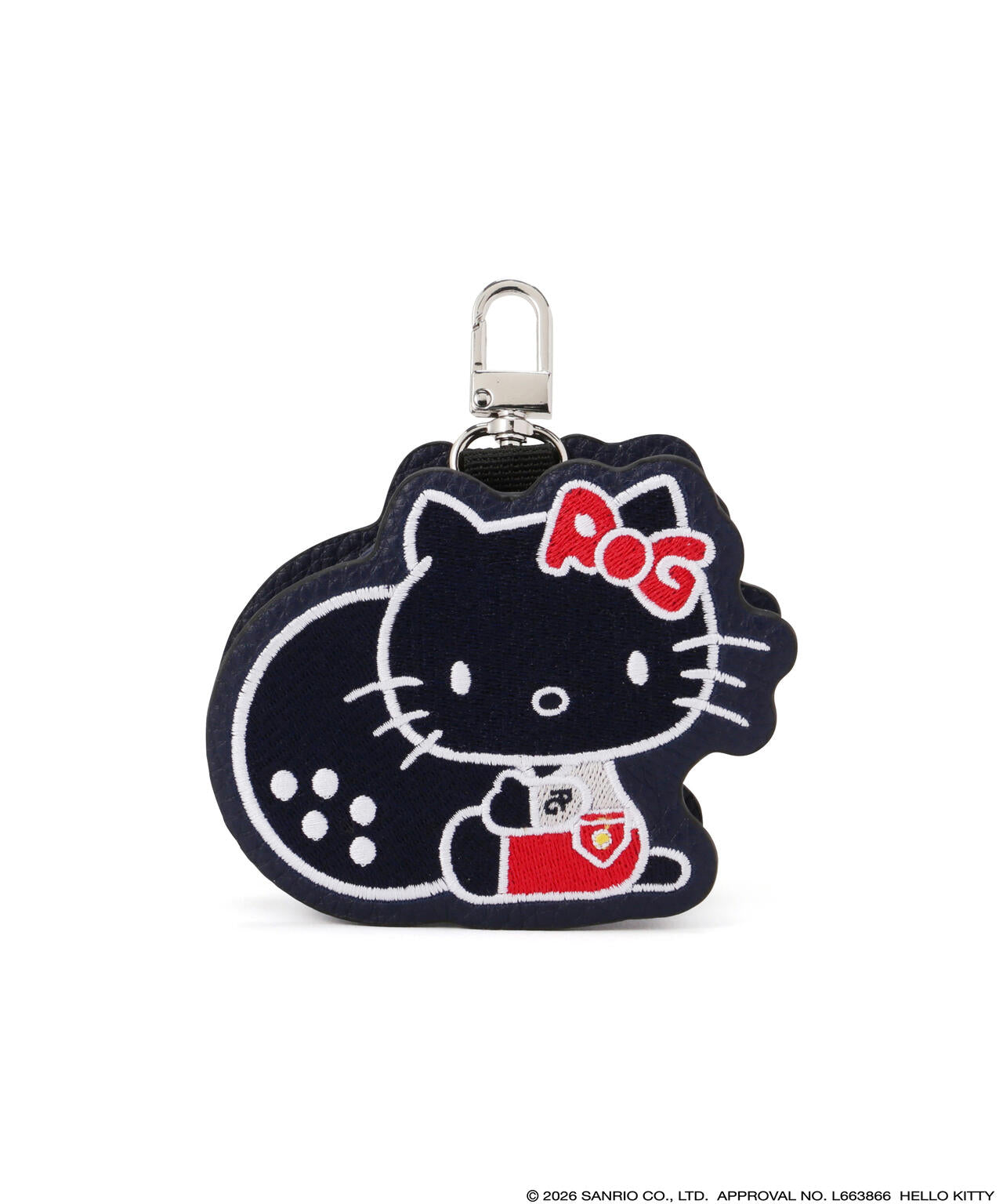 【Hello Kitty×PEARLY GATES】合皮ポーチ(UNISEX)