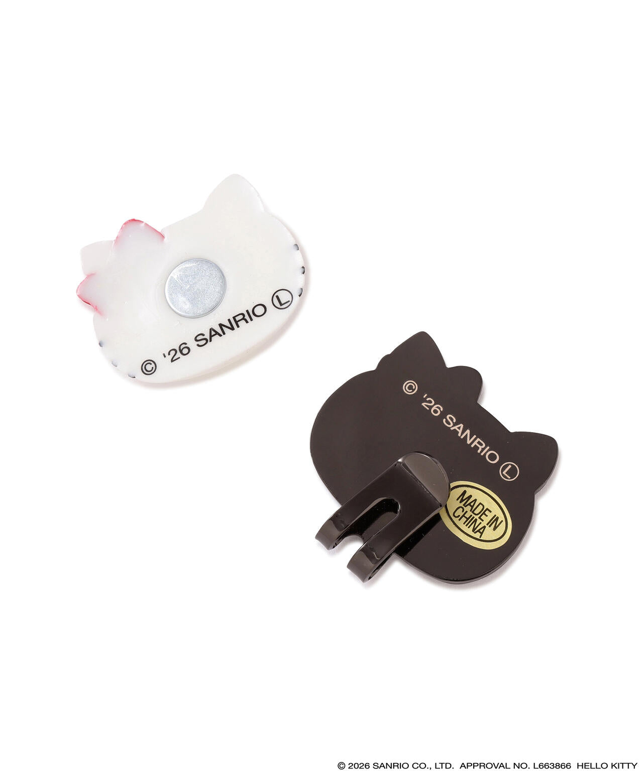【Hello Kitty×PEARLY GATES】PVCマーカー (UNISEX)