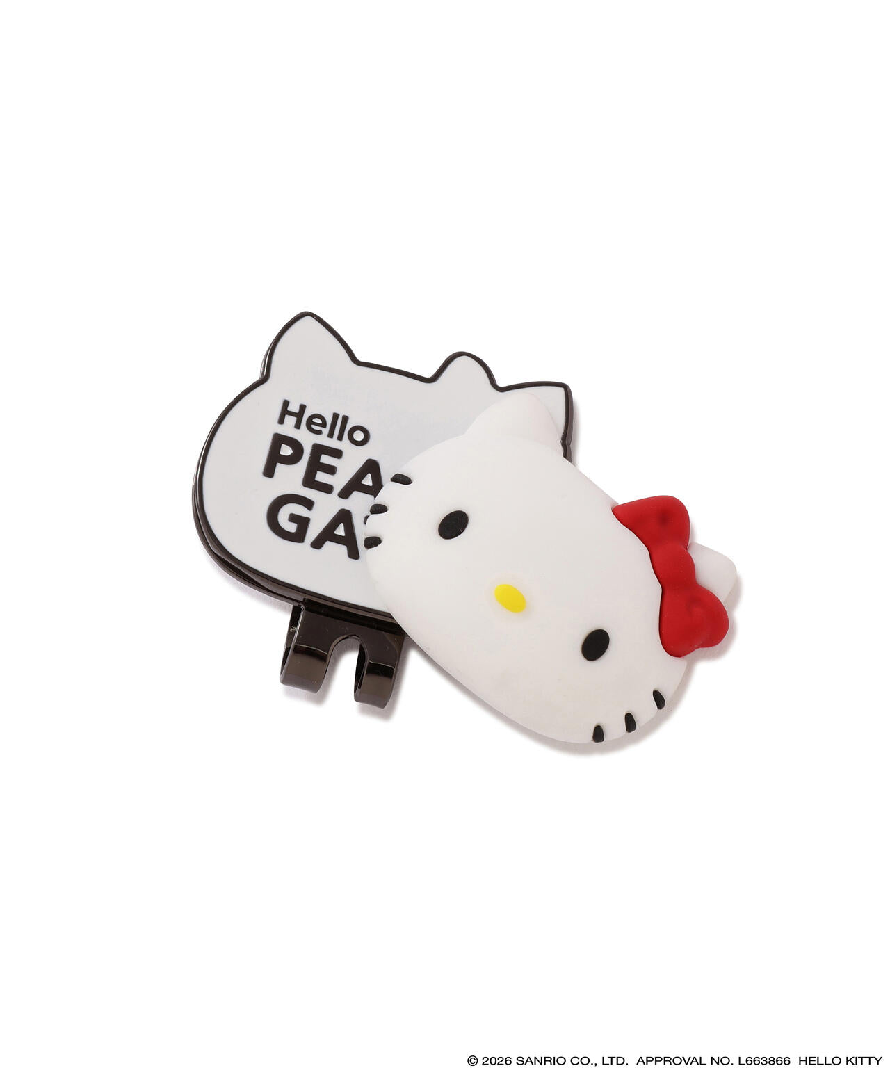 【Hello Kitty×PEARLY GATES】PVCマーカー (UNISEX)