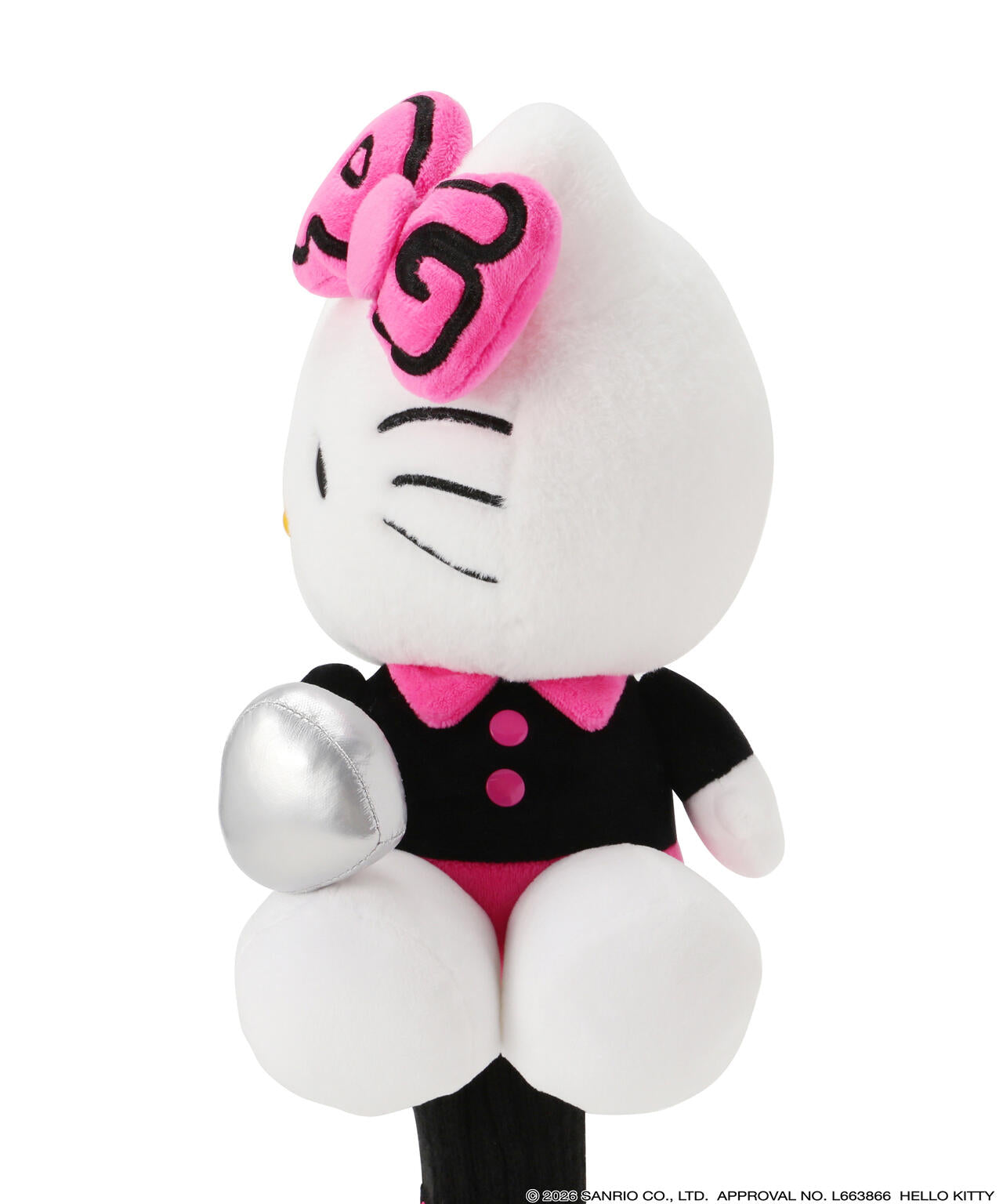 【公式オンライン限定】【Hello Kitty×PEARLY GATES】ぬいぐるみフェアウェイウッド用ヘッドカバー (UNISEX)