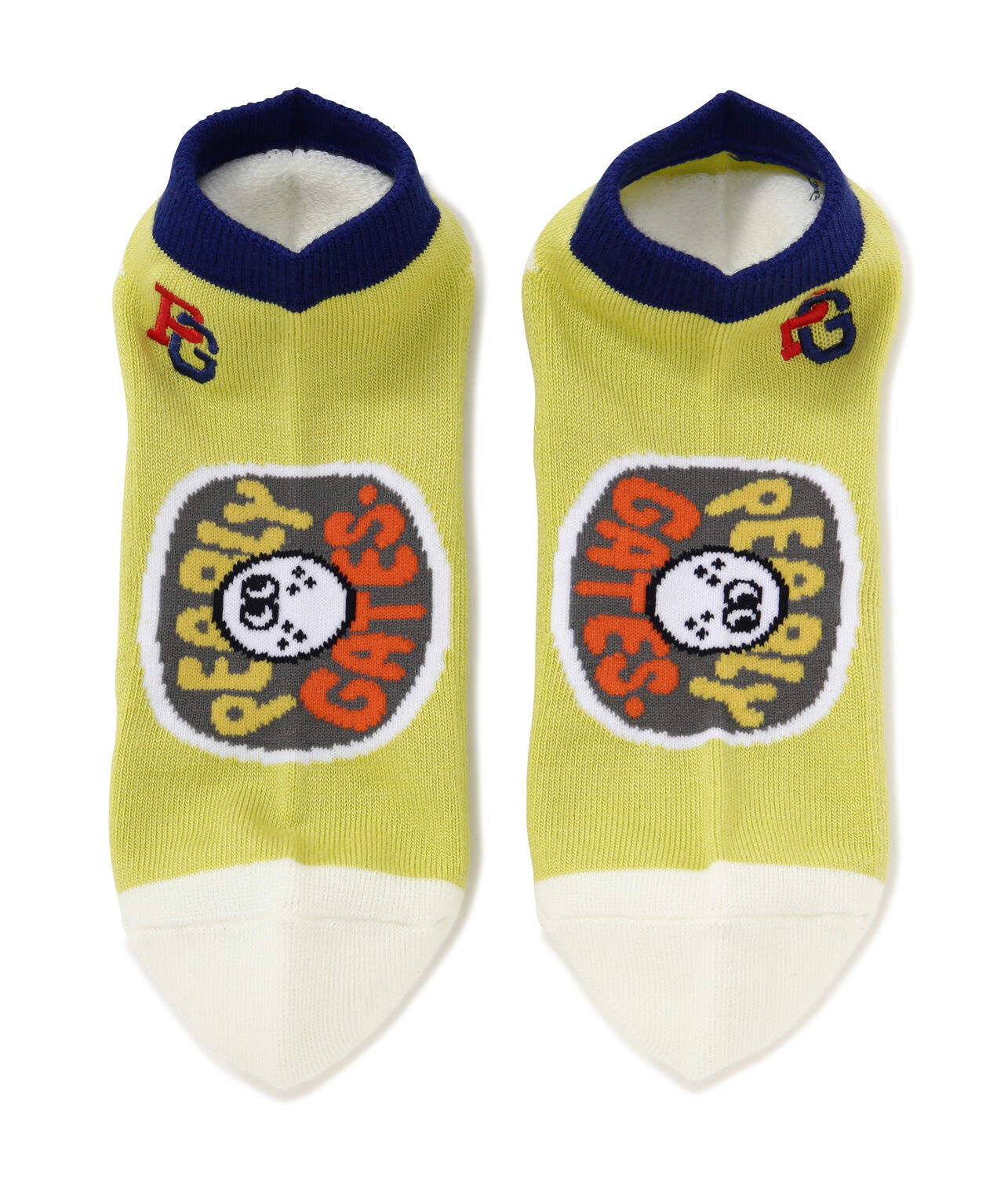 底ラバーグラフィックアンクルソックス (MENS)