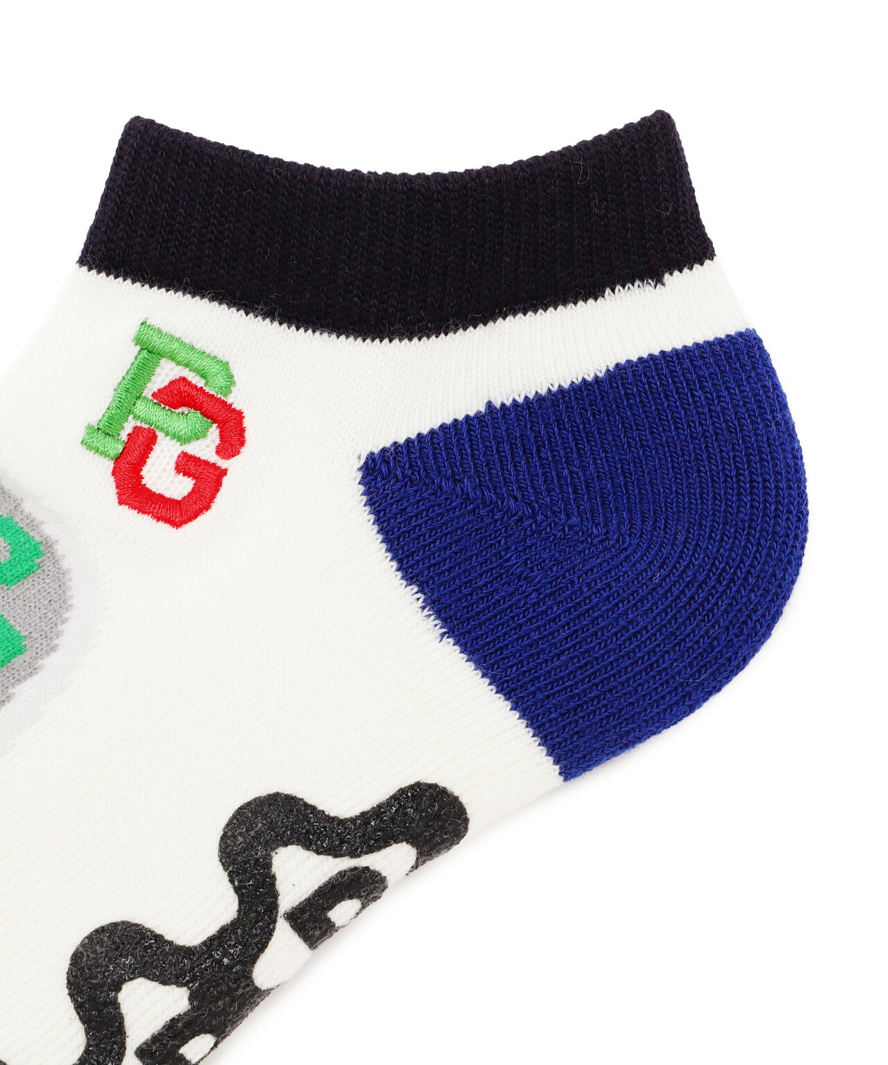 底ラバーグラフィックアンクルソックス (LADIES)