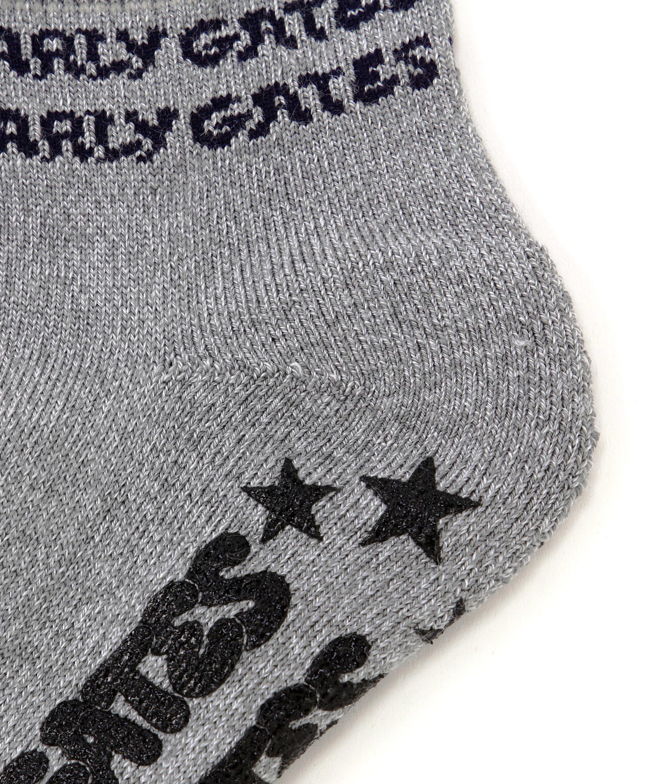 底ラバー杢ショートソックス (LADIES)