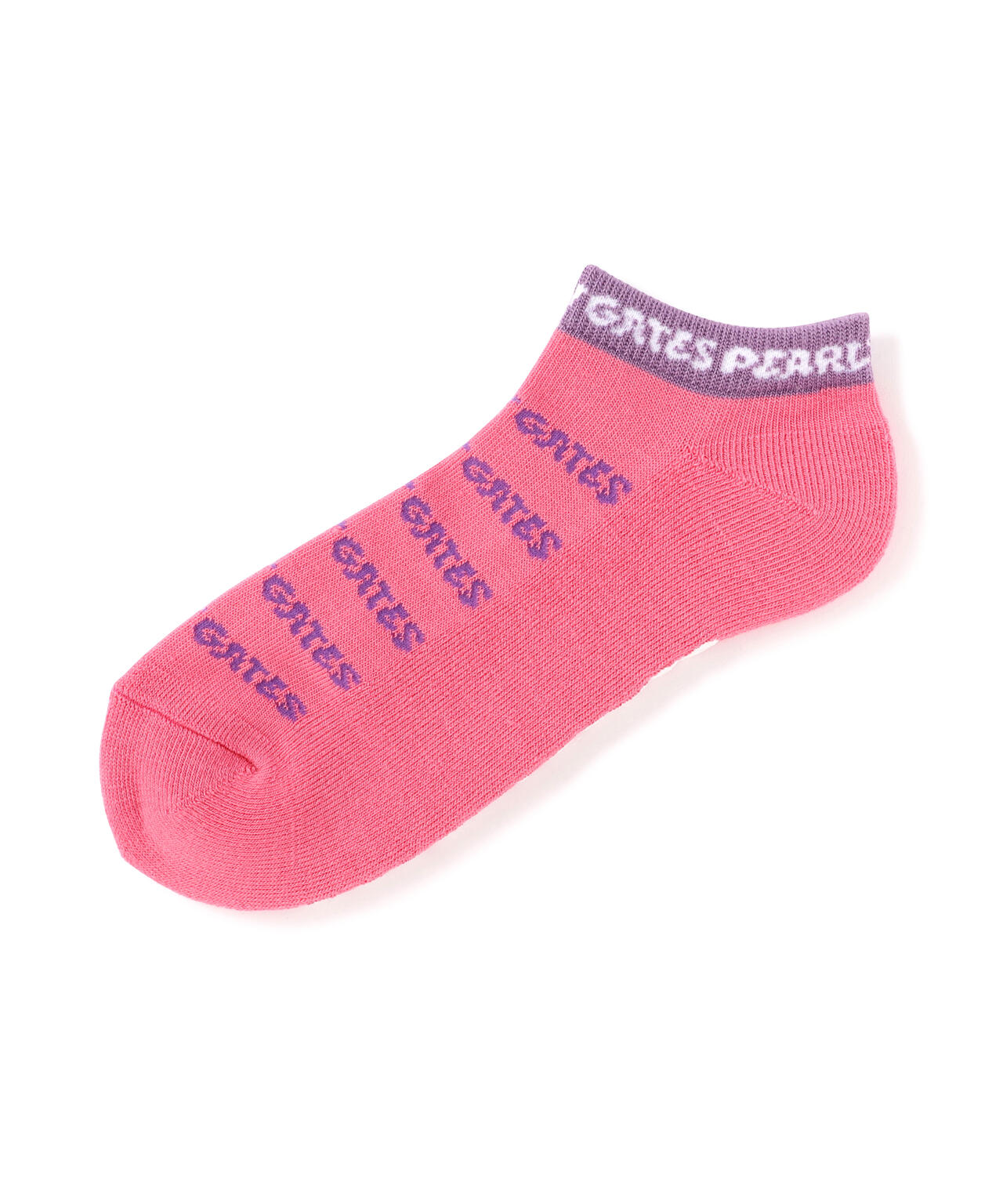 ロゴボーダーアンクルソックス (MENS)