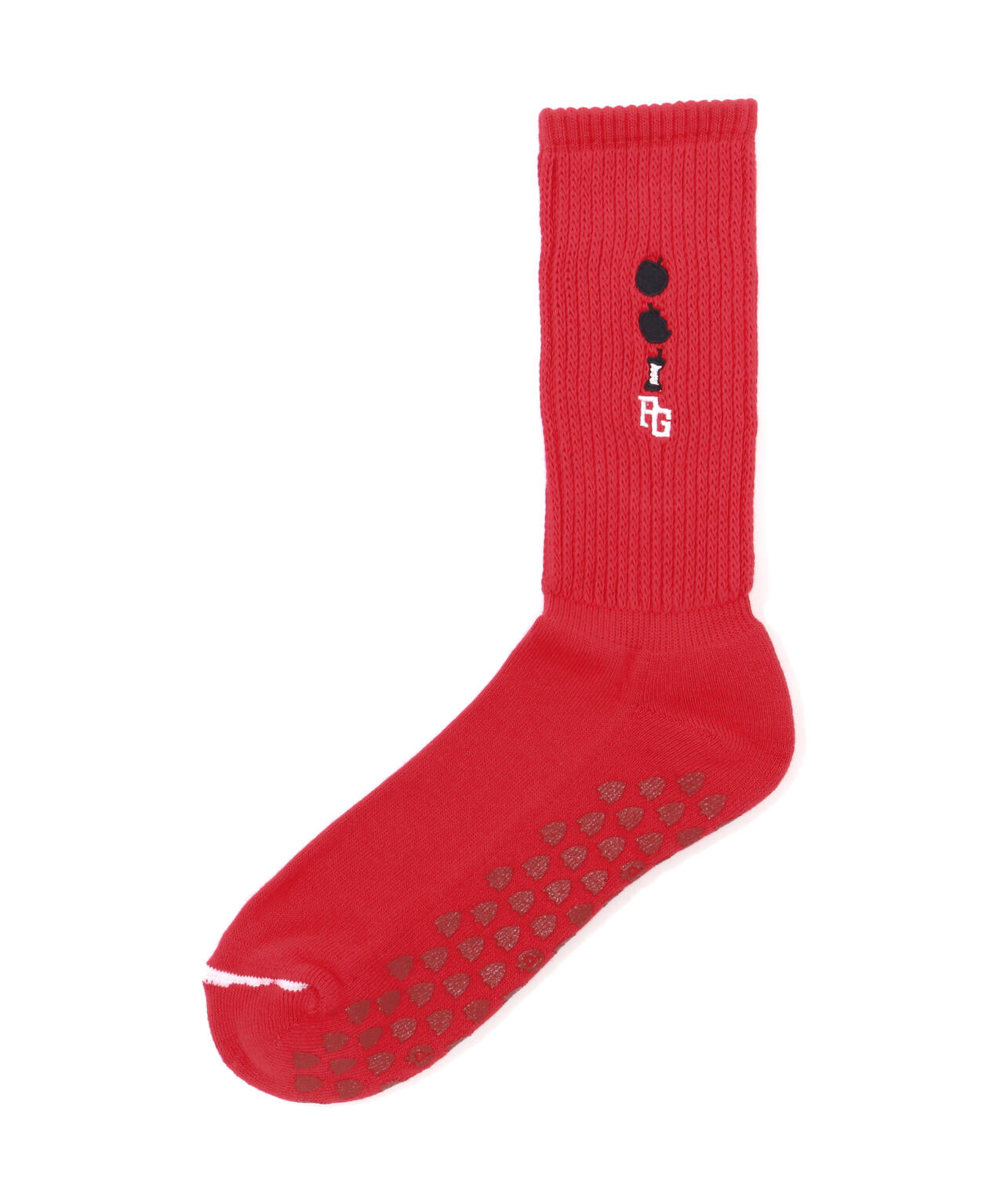 りんご刺繍ルーズミドルソックス (MENS)