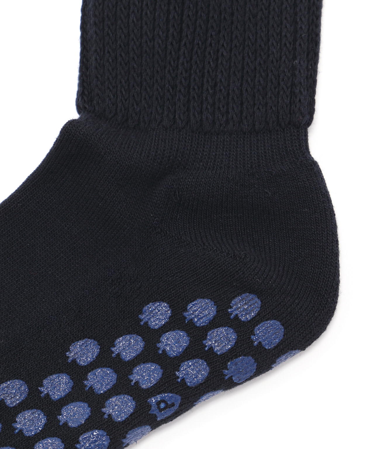 りんご刺繍ルーズミドルソックス (LADIES)