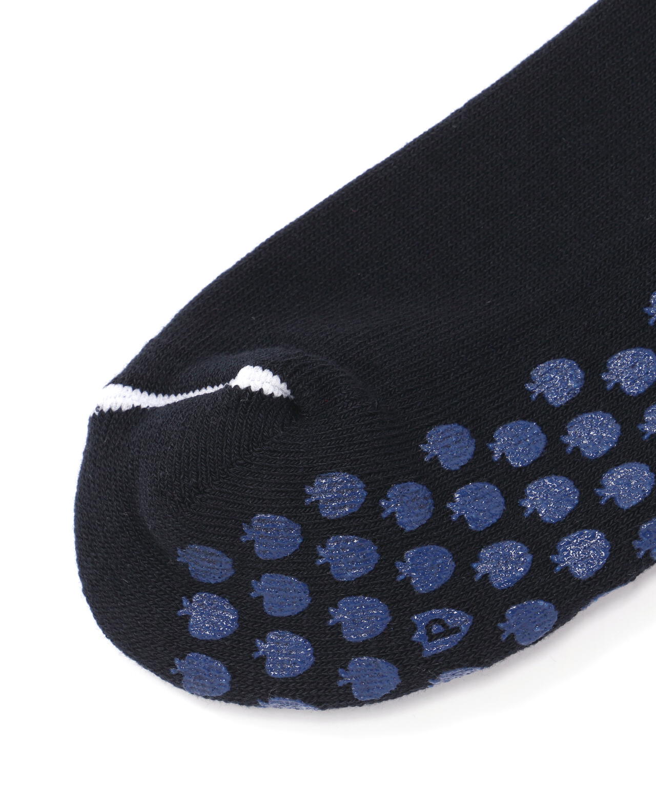 りんご刺繍ルーズミドルソックス (LADIES)