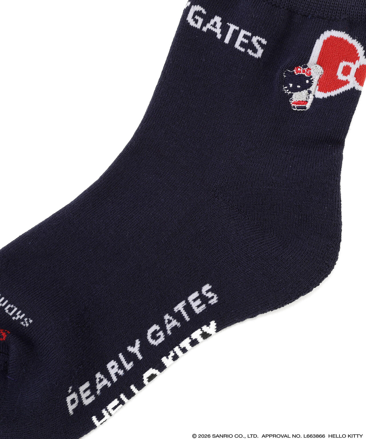 【Hello Kitty×PEARLY GATES】ショートソックス (LADIES)