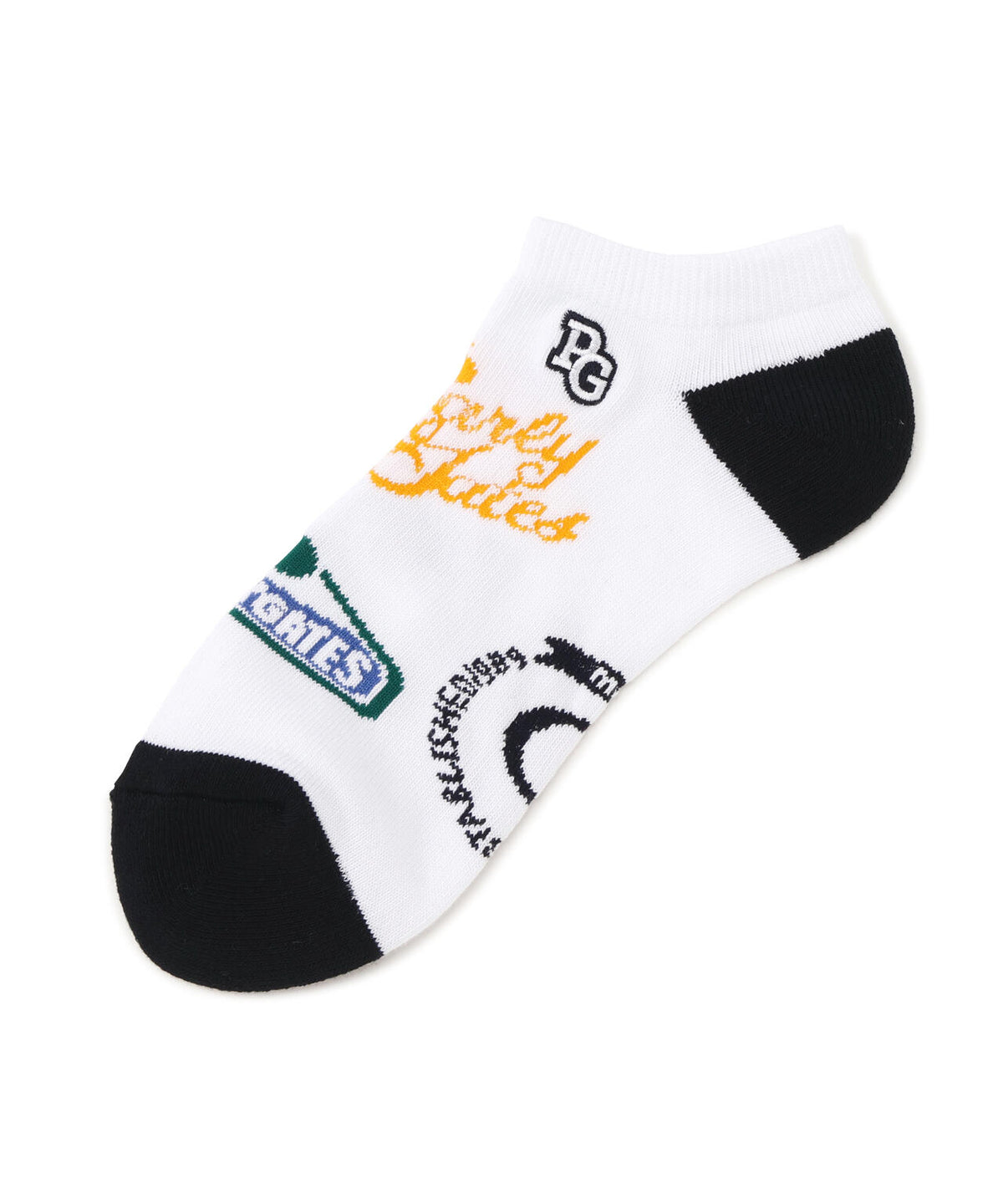 カレッジロゴ柄アンクルソックス (MENS)