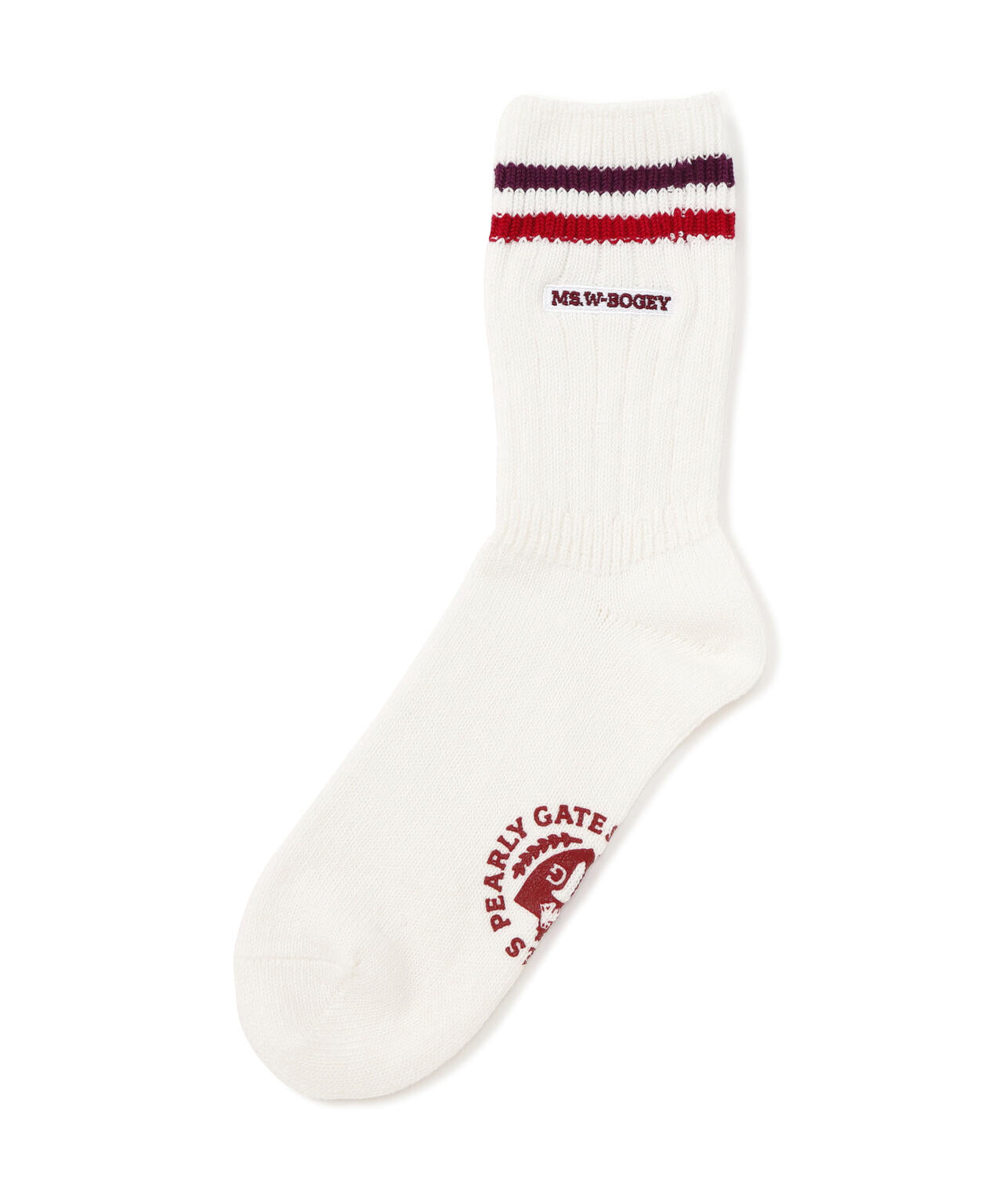 カレッジラインルーズミドルソックス (MENS)