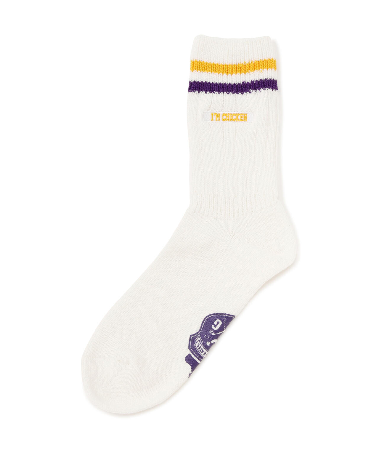 カレッジラインルーズミドルソックス (MENS)