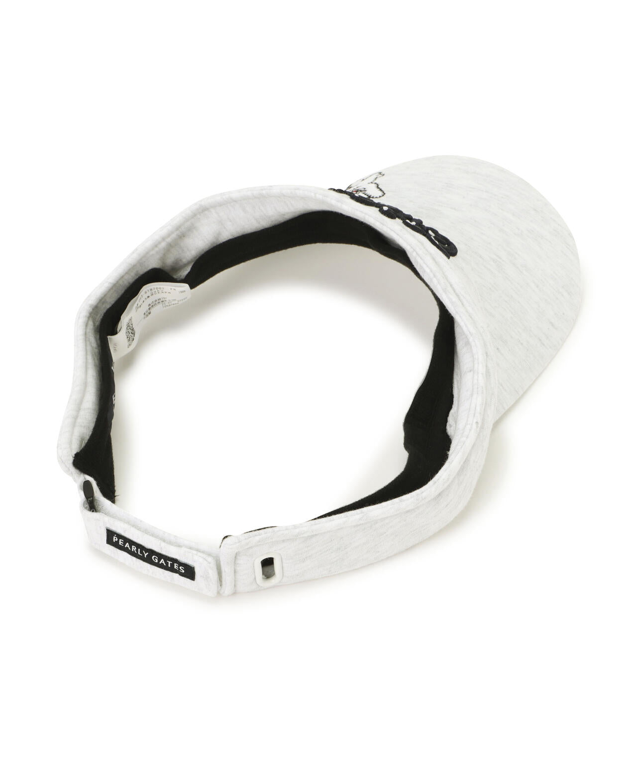 ぷっくりロゴ中綿バイザー (UNISEX)