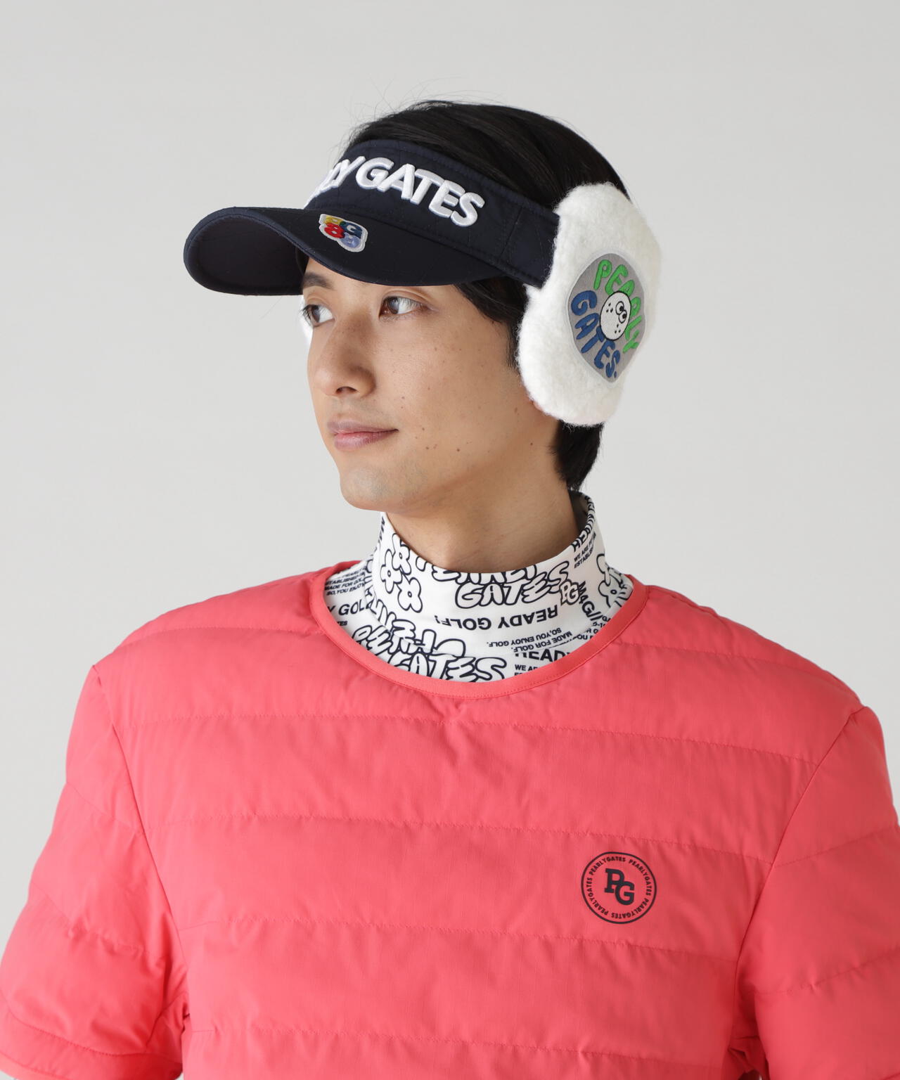 キルティング2WAYバイザー (UNISEX)