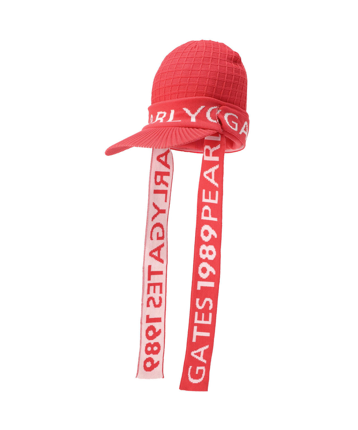 ロゴマフラーつきつば付きニットワッチ (UNISEX)