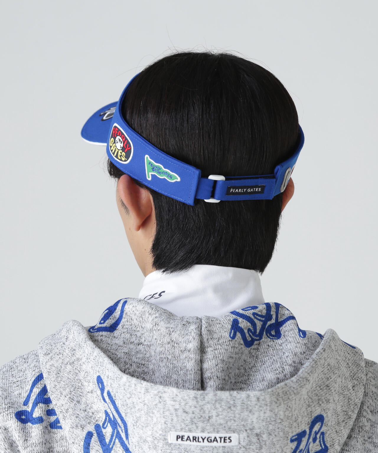 2段ロゴリサイクルツイルBASICバイザー (UNISEX)