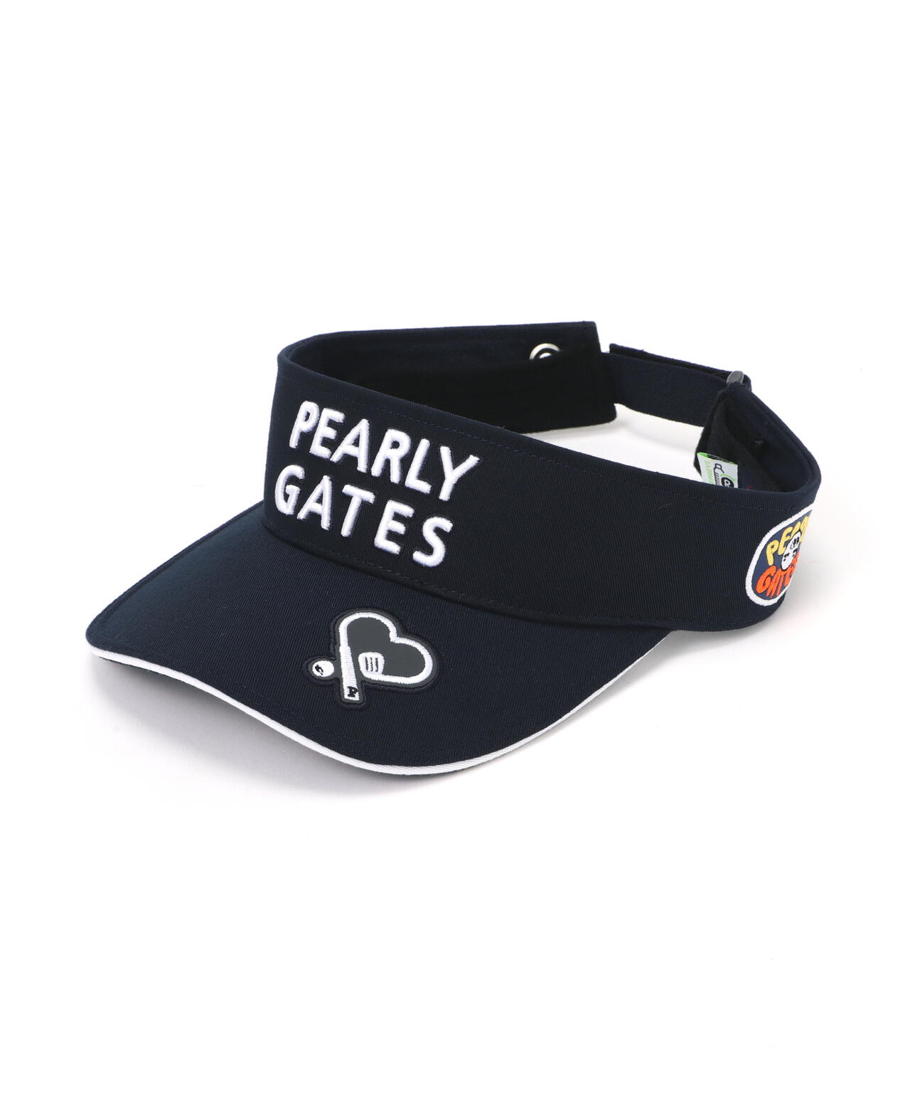 2段ロゴリサイクルツイルBASICバイザー (UNISEX)