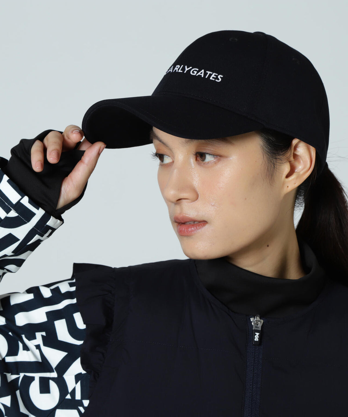 【PGG】【直営店舗&公式オンライン限定】アクアスティングジャージー3WAYキャップ (UNISEX)