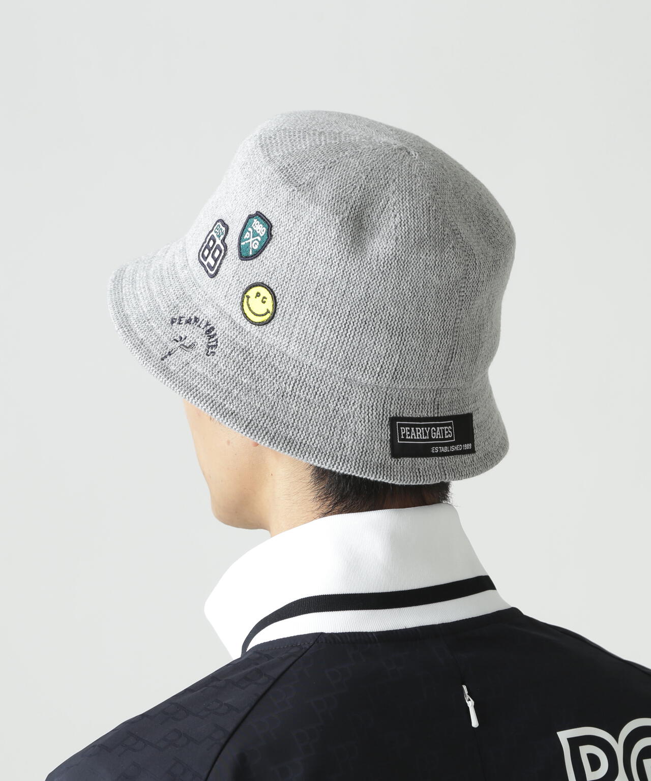 刺繍ロゴサーモバケットハット (UNISEX)