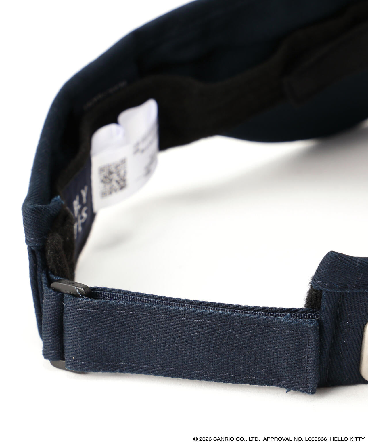 【Hello Kitty×PEARLY GATES】ツイルバイザー (UNISEX)