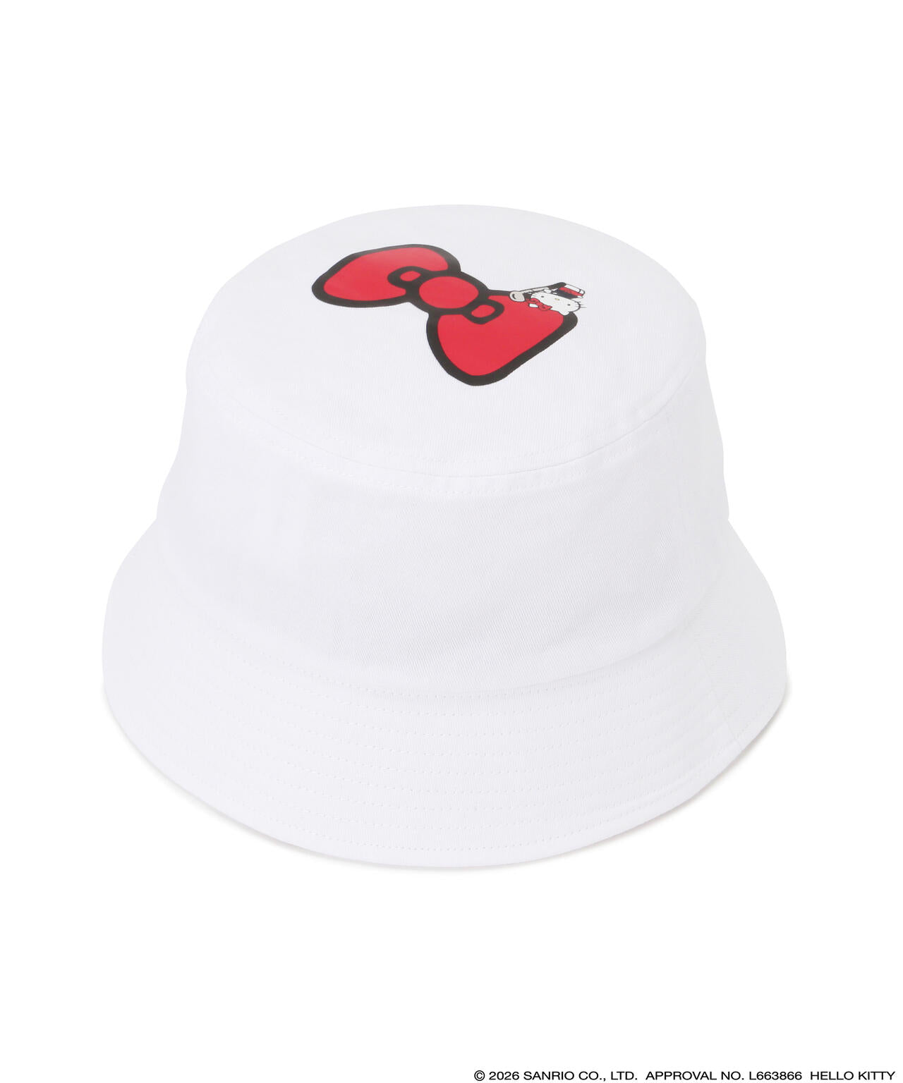 【Hello Kitty×PEARLY GATES】ツイルハット (UNISEX)
