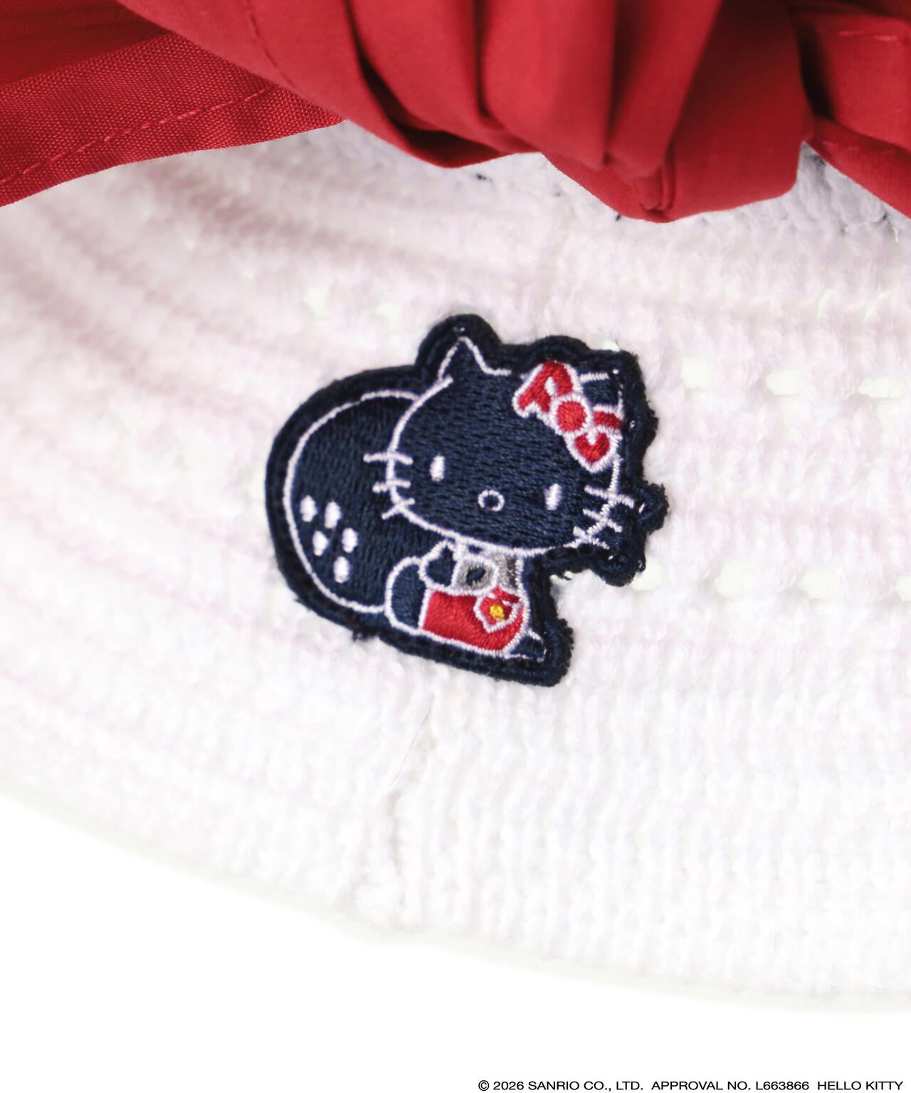 【Hello Kitty×PEARLY GATES】リボンサーモハット (LADIES)