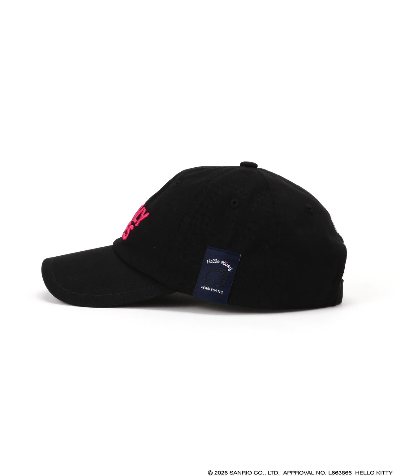 【公式オンライン限定】【Hello Kitty×PEARLY GATES】ツイルキャップ (UNISEX)