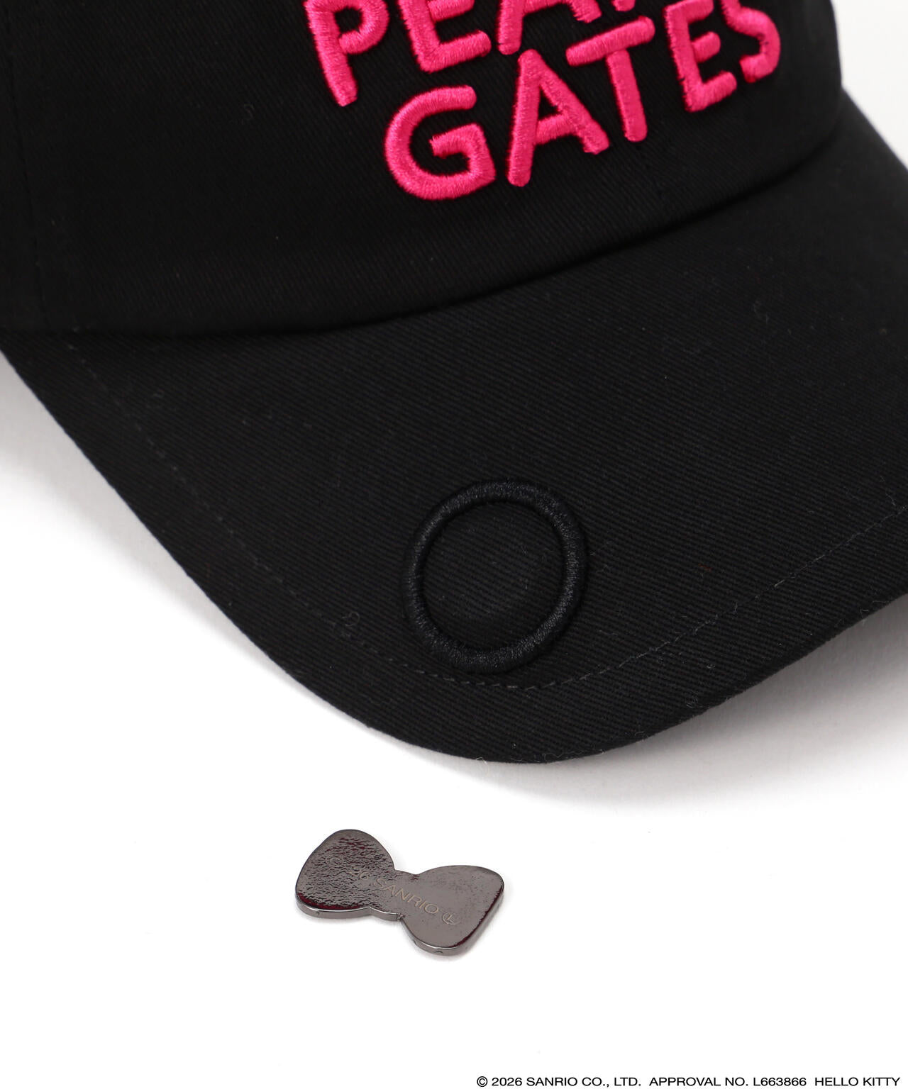 【公式オンライン限定】【Hello Kitty×PEARLY GATES】ツイルキャップ (UNISEX)