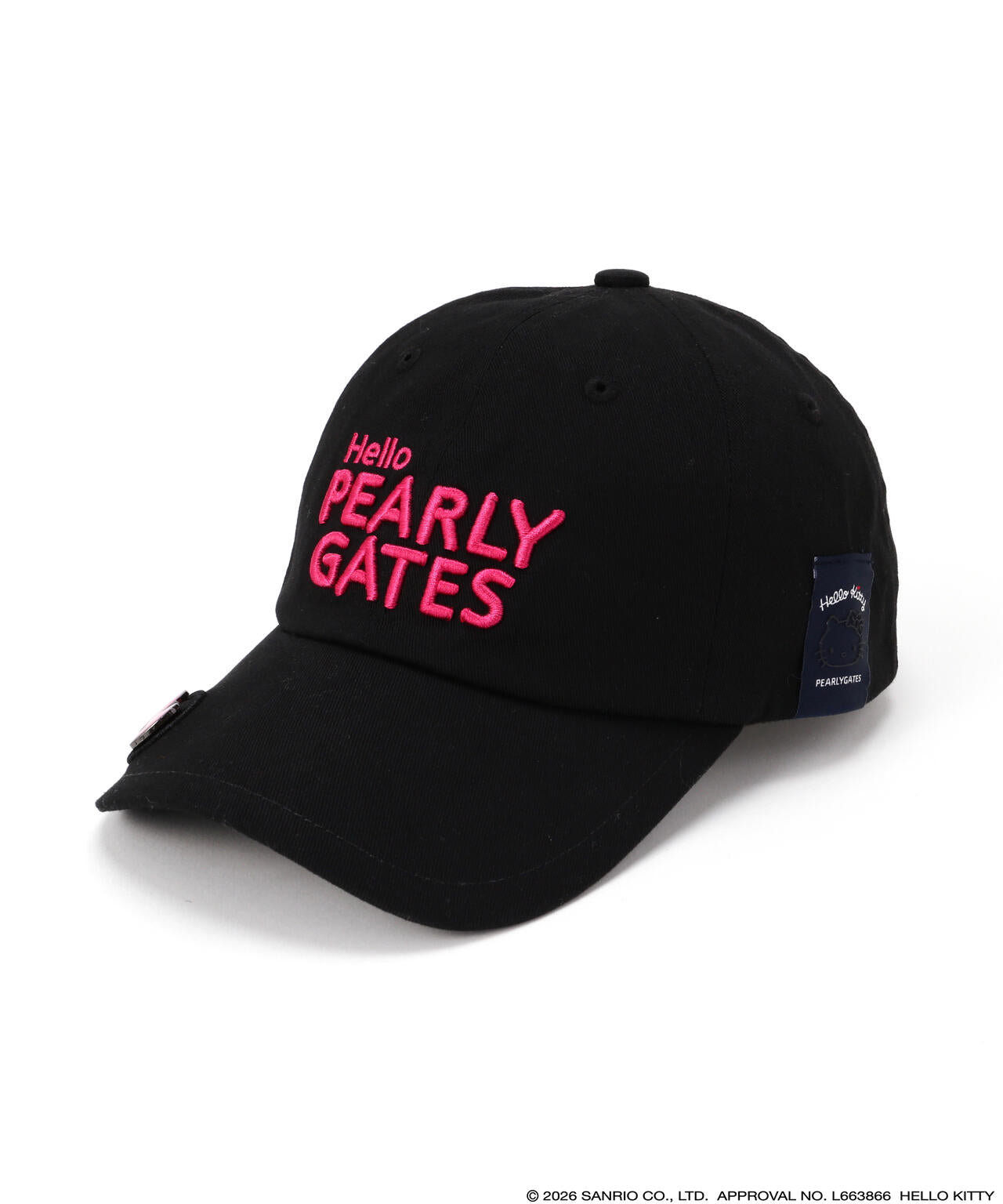 【公式オンライン限定】【Hello Kitty×PEARLY GATES】ツイルキャップ (UNISEX)
