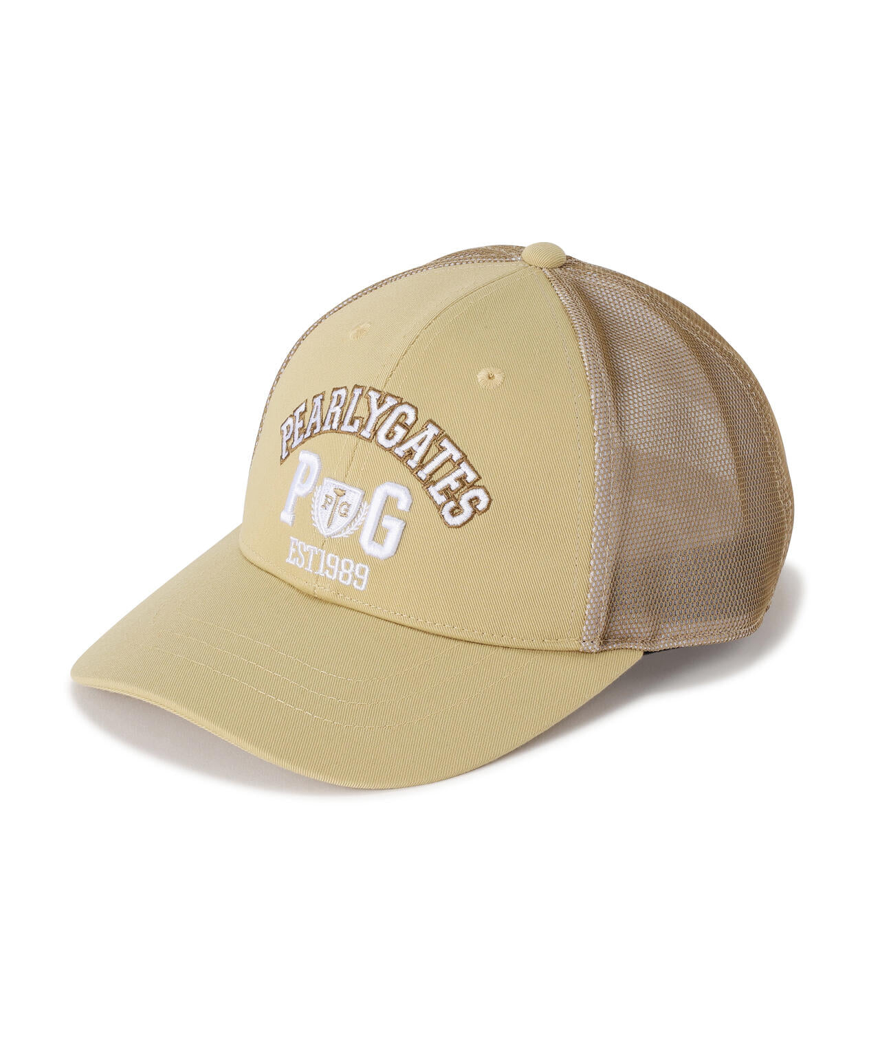 カレッジロゴメッシュ×リサイクルツイルキャップ (UNISEX)
