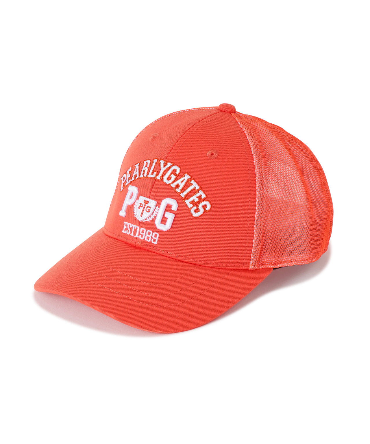 カレッジロゴメッシュ×リサイクルツイルキャップ (UNISEX)