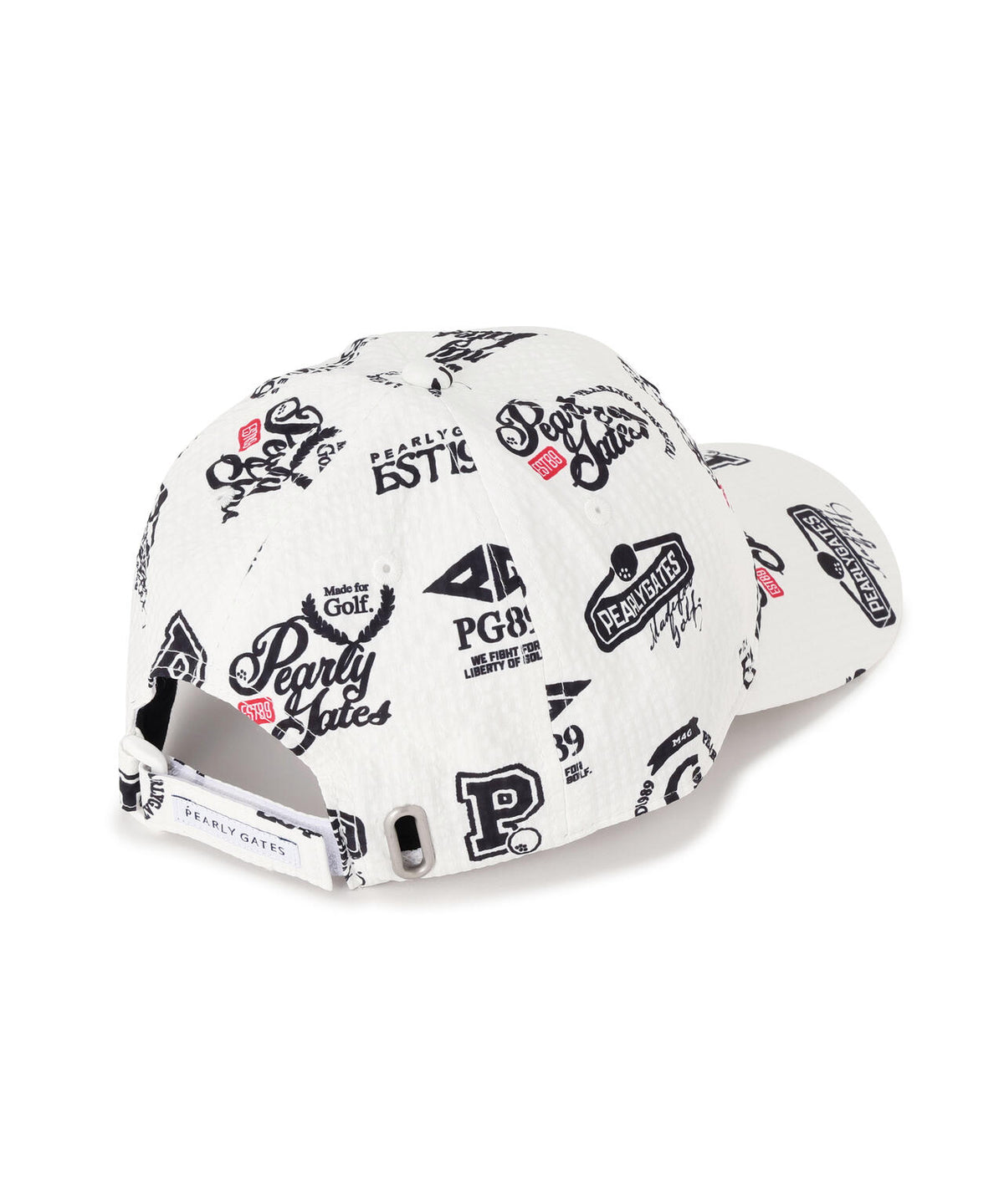 カレッジロゴ柄サッカーキャップ (UNISEX)