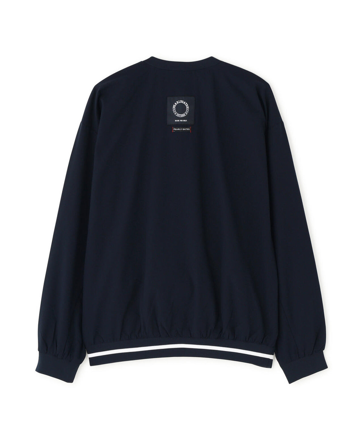 Peメカニカルストレッチ手裏剣ジャガードクルーネックブルゾン (MENS)