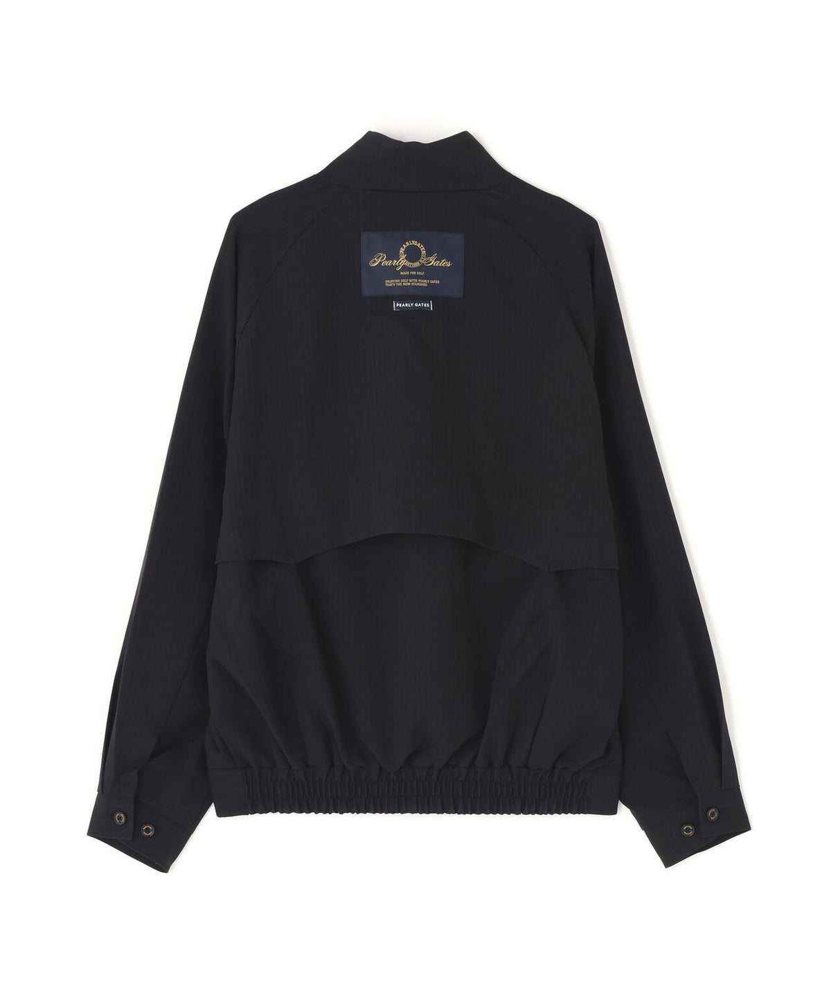 ウーリーノブルゾン <ブラックピンストライプ柄> (MENS)