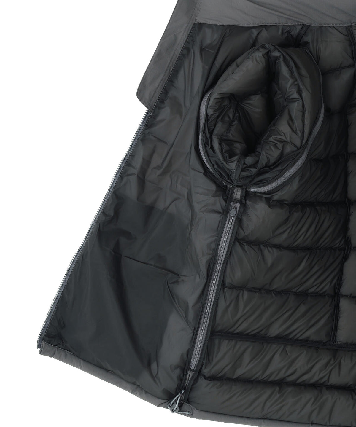 Nyメカニカルストレッチダウンフーディブルゾン (MENS)