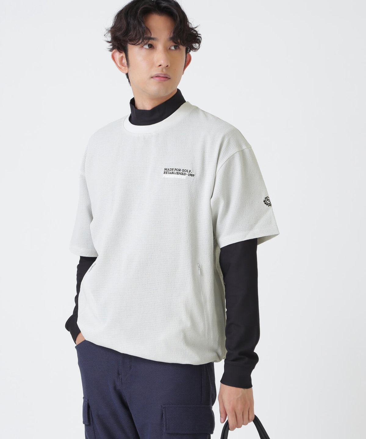 H:182cm/C:93/W:77/H:91 着用サイズ:5