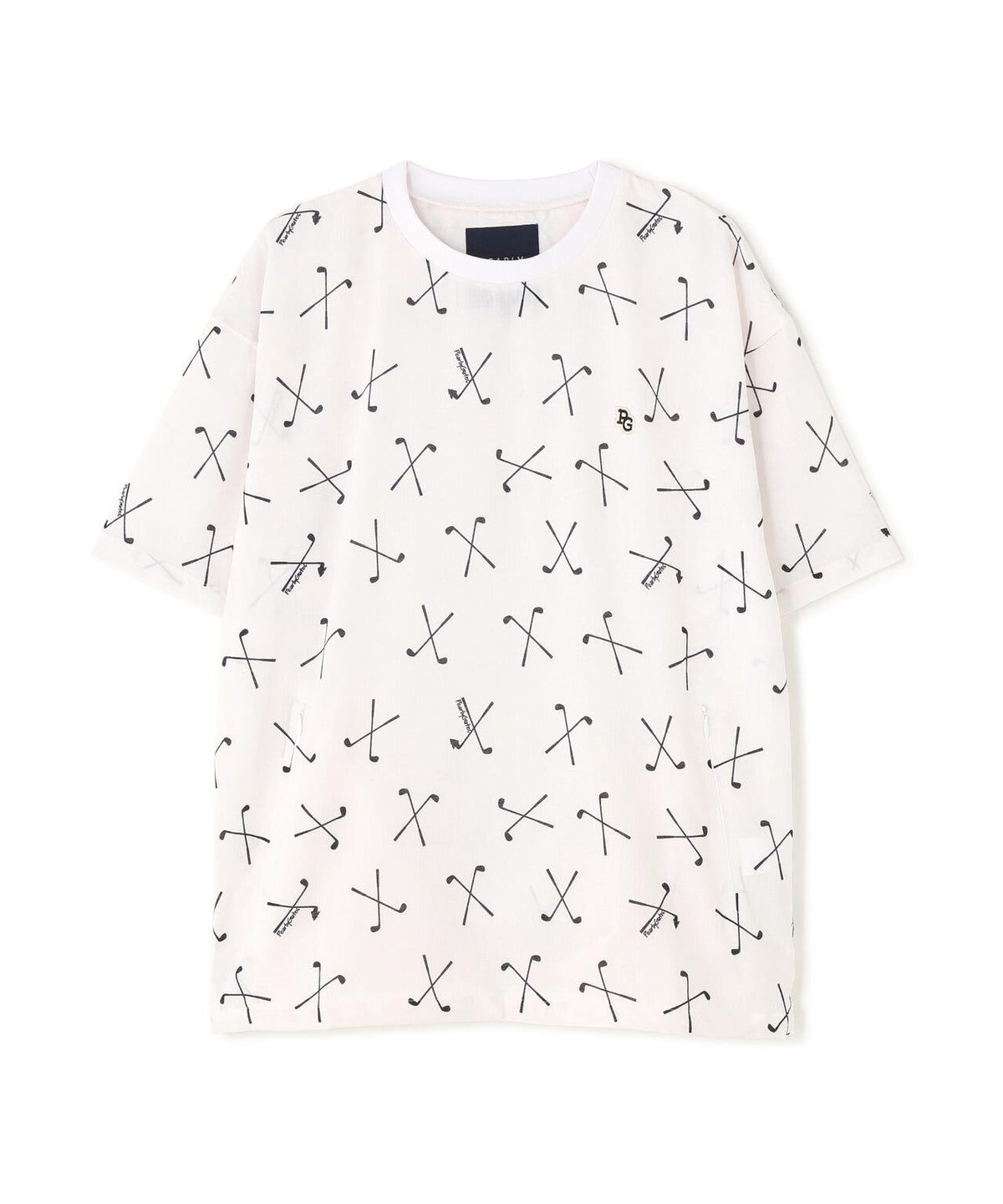 4WAY高通気Woven <ゴルフクラブ柄> (MENS)